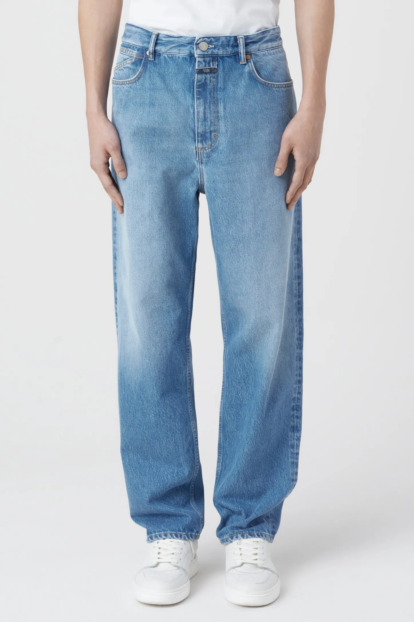 CLOSED Blauwe Spijkerbroek>Relaxte Jeans - Stijlnaam Springdale Lichtblauw