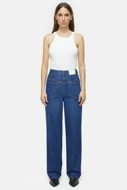 CLOSED Eco-Denim>Relaxte Jeans - Stijlnaam Reversed-X Donkerblauw