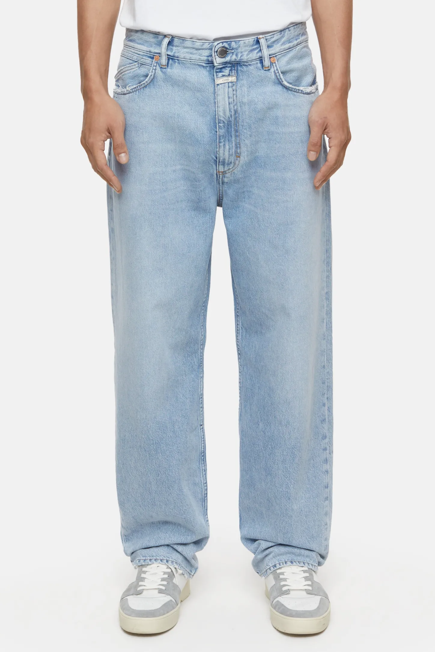 CLOSED 5-Pocketsjeans>Relaxte Jeans - Stijlnaam Springdale Relaxed Lichtblauw