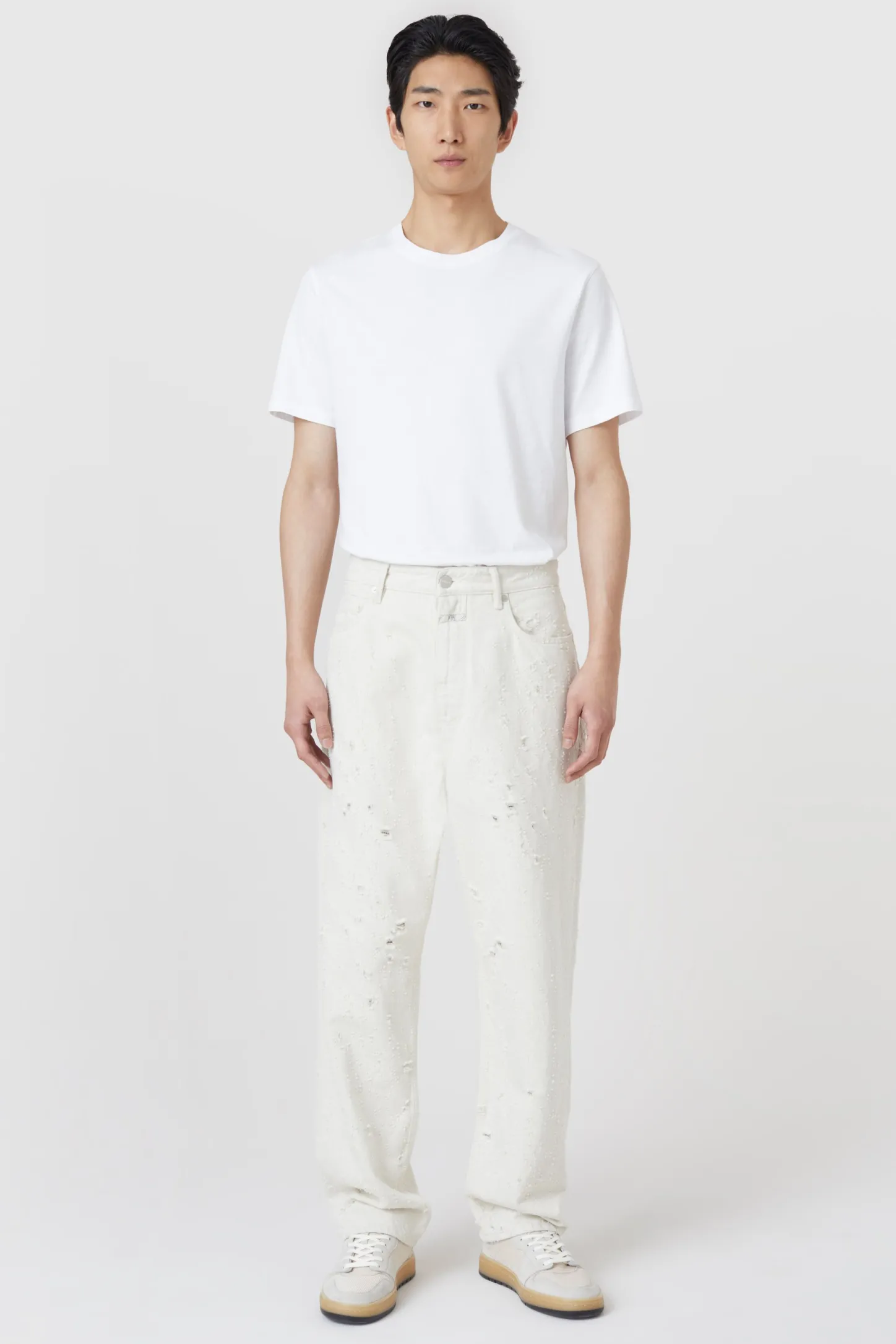 CLOSED 5-Pocketsjeans>Relaxte Jeans - Stijlnaam Springdale Relaxed Ecru