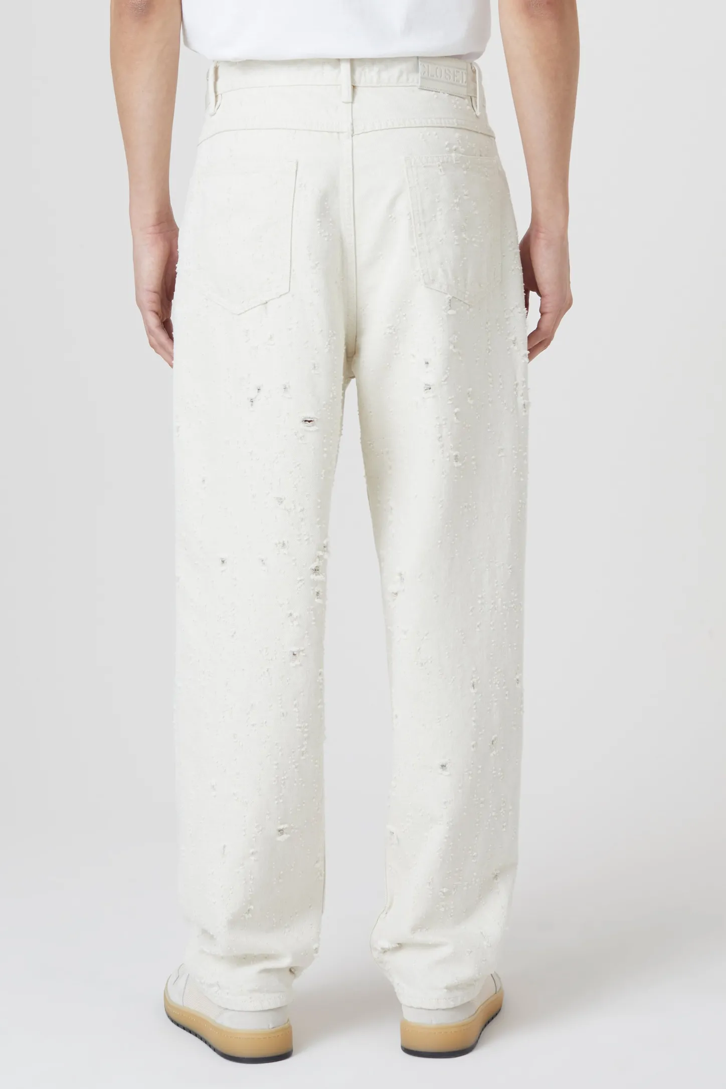 CLOSED 5-Pocketsjeans>Relaxte Jeans - Stijlnaam Springdale Relaxed Ecru
