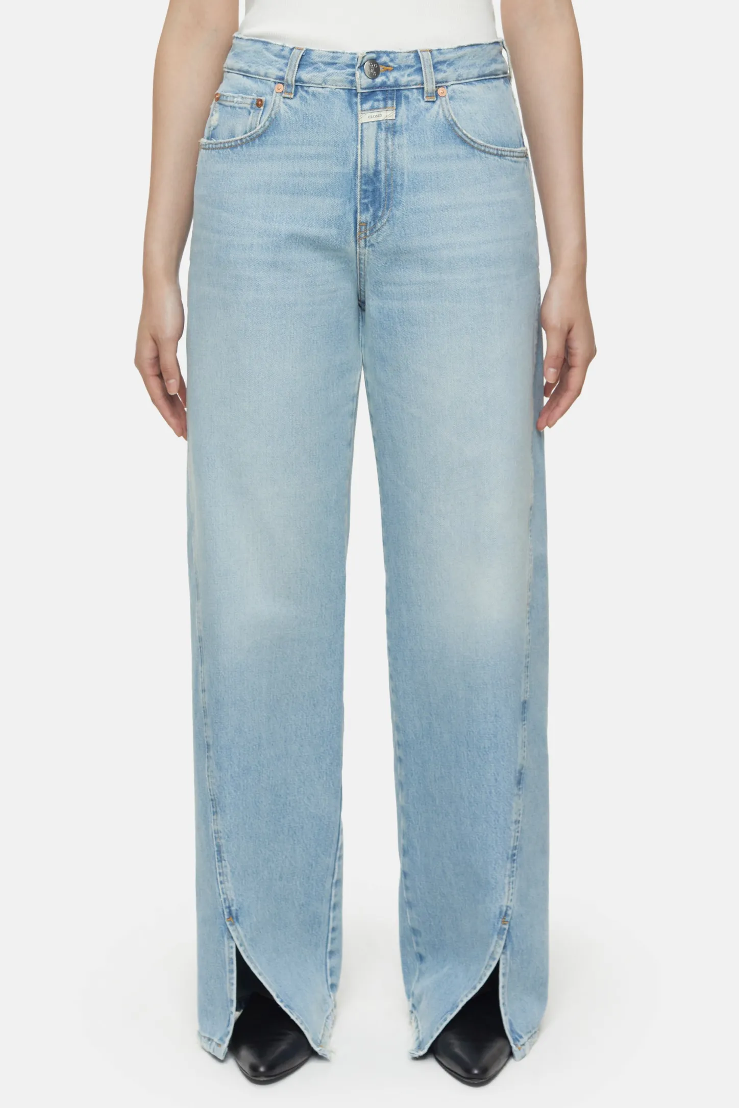 CLOSED Ontspannend>Relaxte Jeans - Stijlnaam Howea Midden Blauw