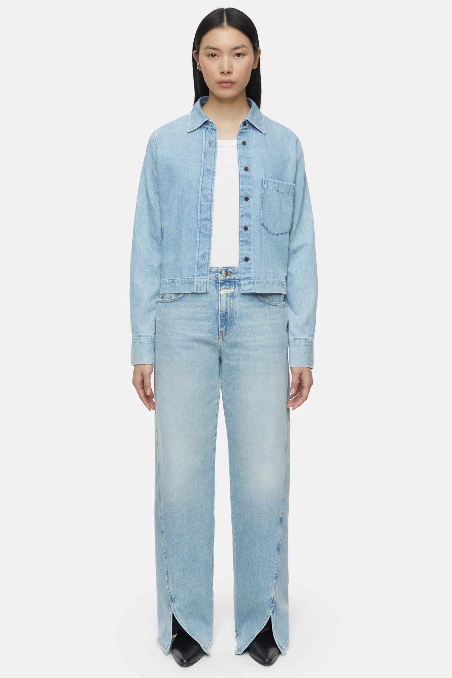 CLOSED Ontspannend>Relaxte Jeans - Stijlnaam Howea Midden Blauw