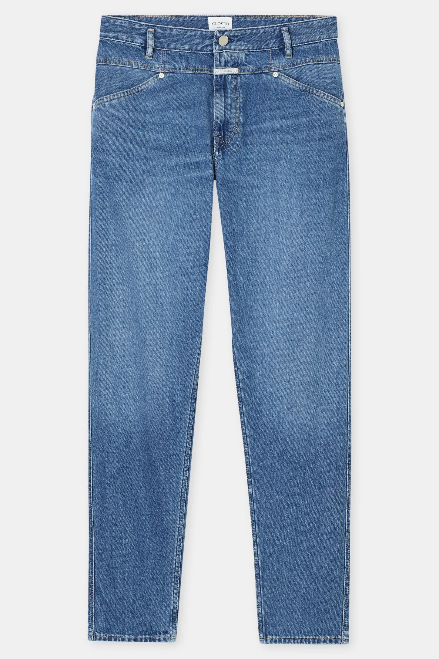 CLOSED 5-Pocketsjeans>Relaxte Jeans - Stijlnaam X-Lent Tapered Midden Blauw