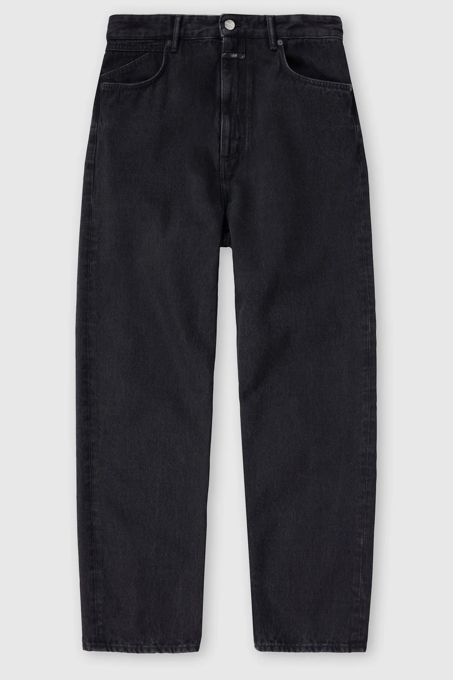 CLOSED Zwarte Broek>Relaxte Jeans - Stijlnaam Springdale Relaxed Zwartzwart