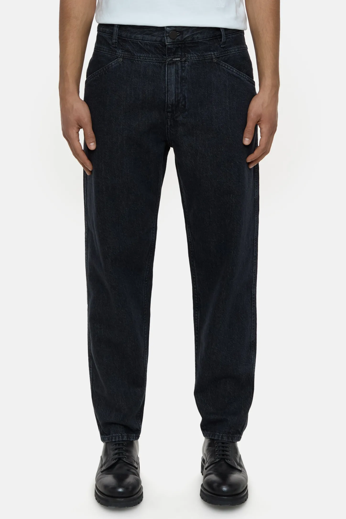 CLOSED X-Pocket-Jeans>Relaxte Jeans - Stijlnaam X-Lent Tapered Donker Grijs