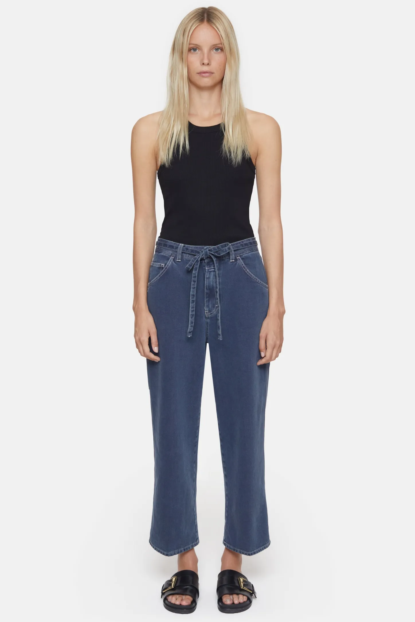 CLOSED Vintage Wasbeurten>Relaxte Jeans - Stijlnaam Neige Donkerblauw