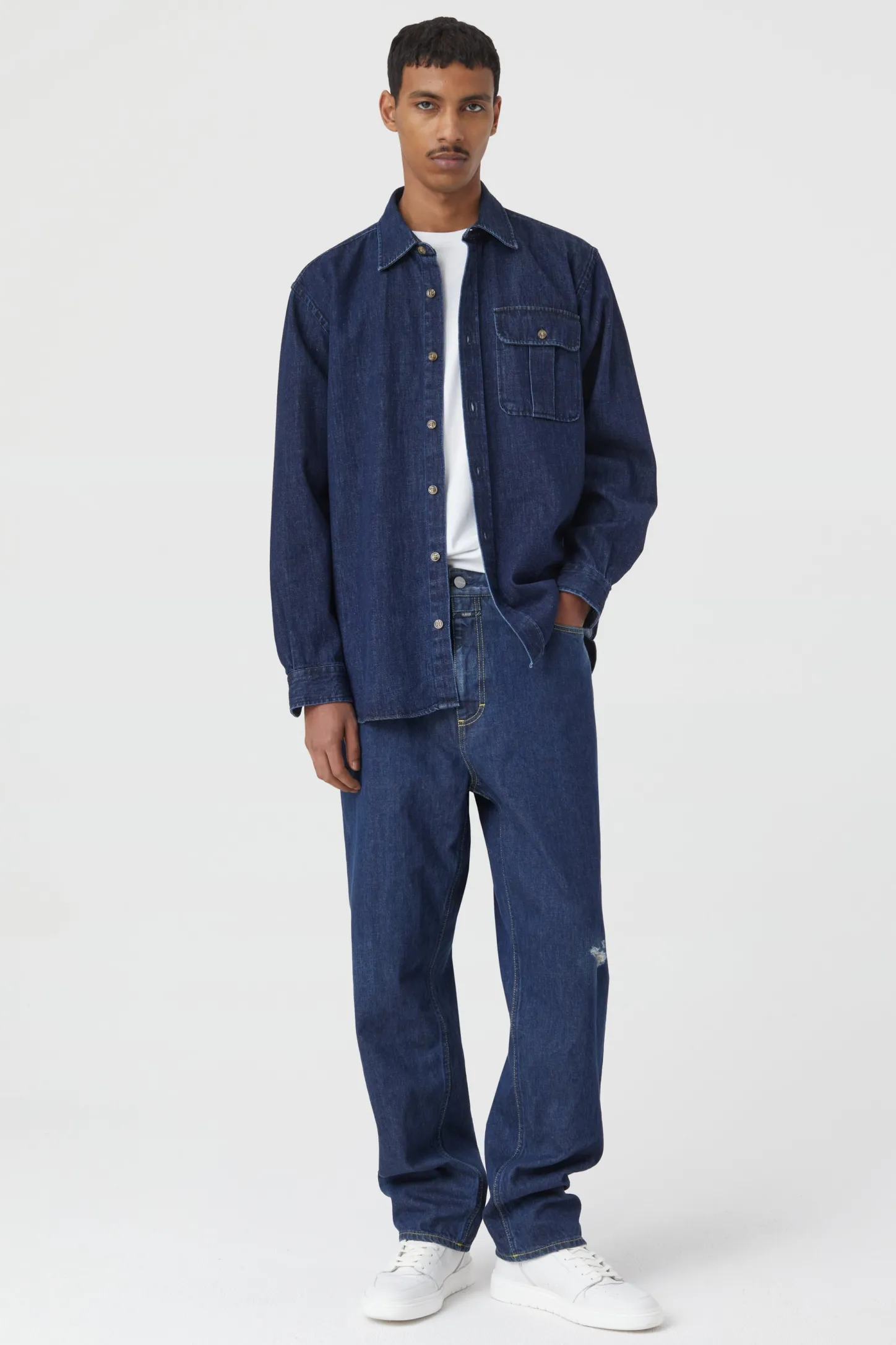 CLOSED Ontspannend>Relaxte Jeans - Stijlnaam Springdale Relaxed Donkerblauw