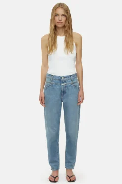 CLOSED X-Pocket-Familie>Relaxte Jeans - Stijlnaam X-Lent Midden Blauw
