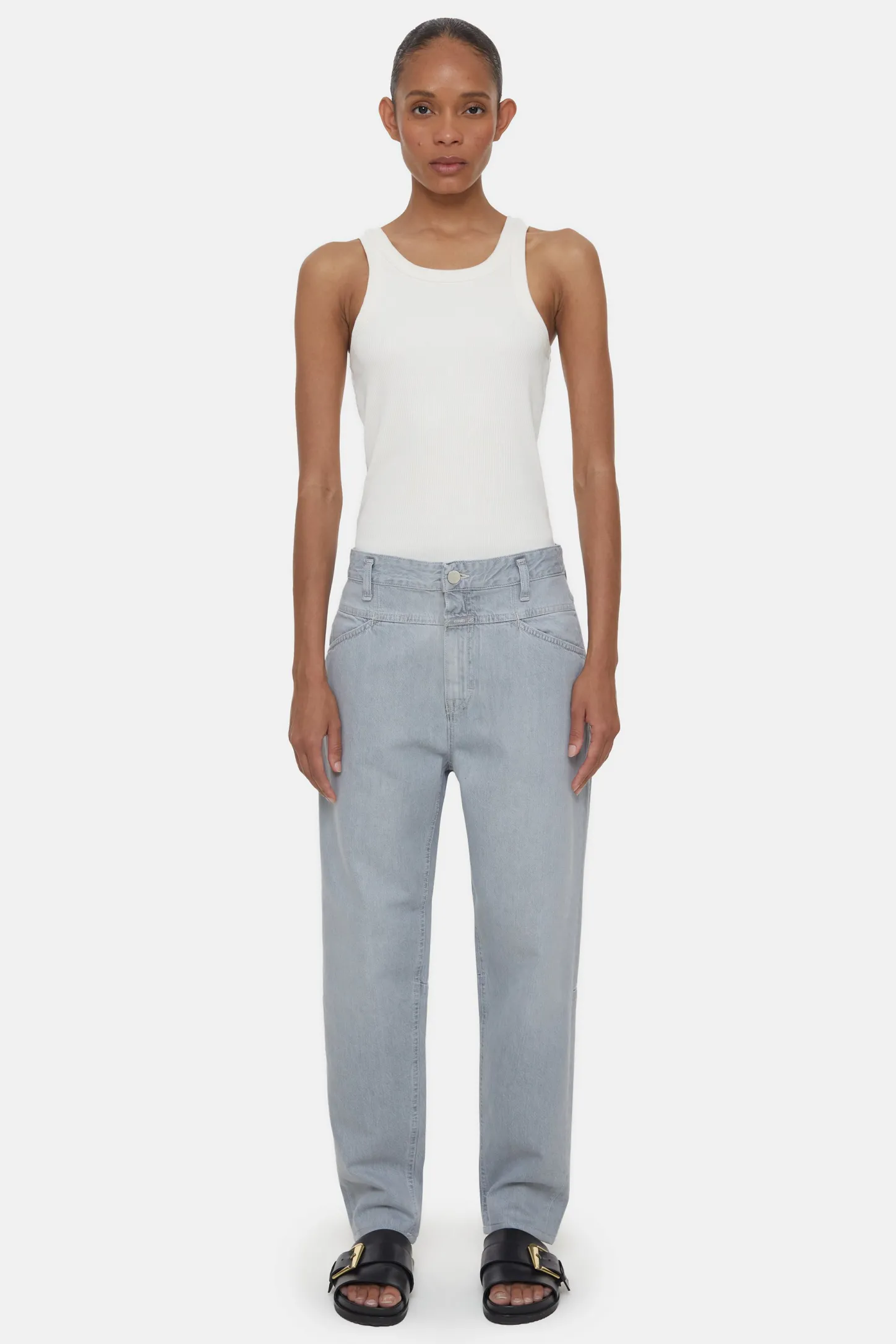 CLOSED Ontspannend>Relaxte Jeans - Stijlnaam X-Lent Lichtgrijs