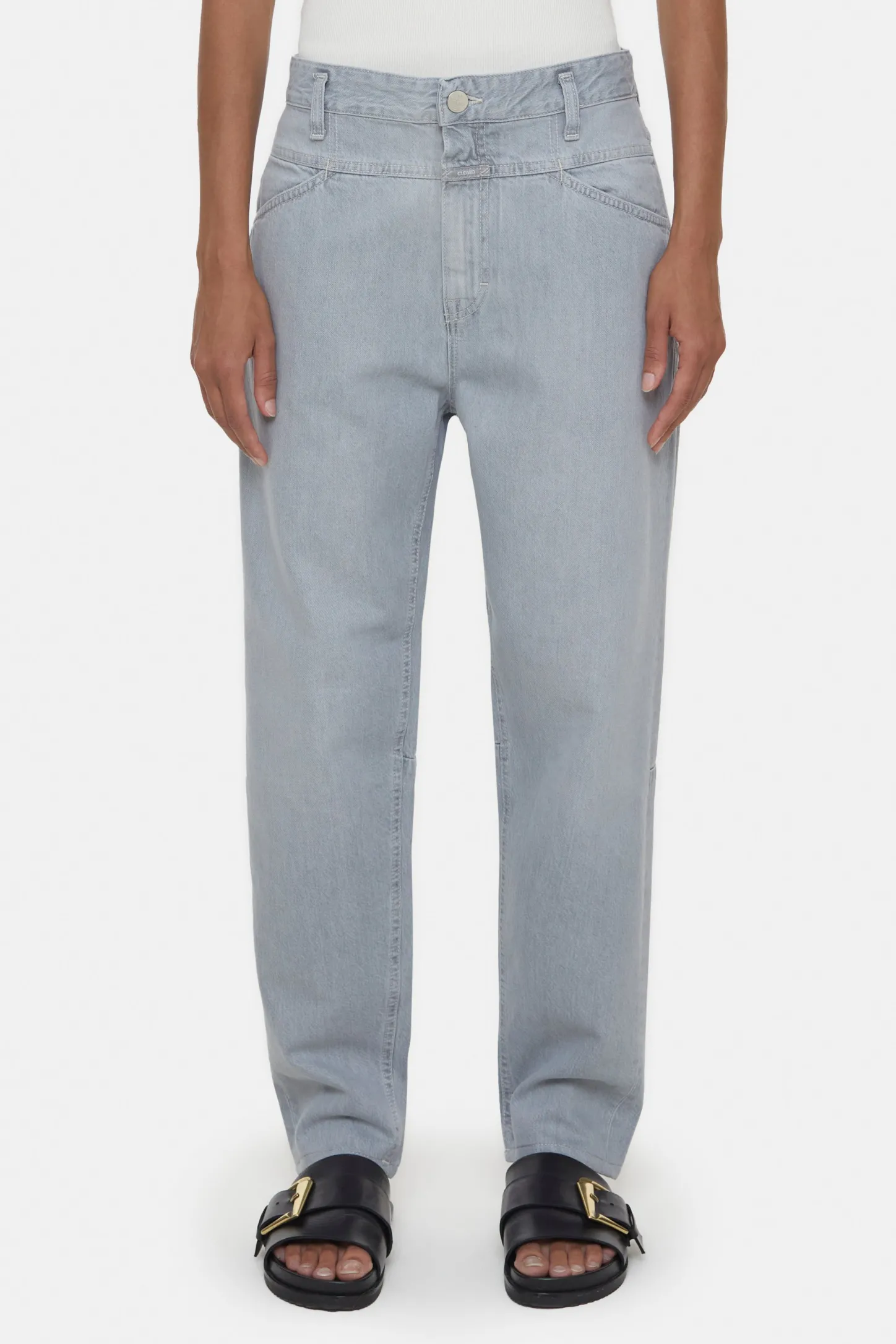 CLOSED Ontspannend>Relaxte Jeans - Stijlnaam X-Lent Lichtgrijs
