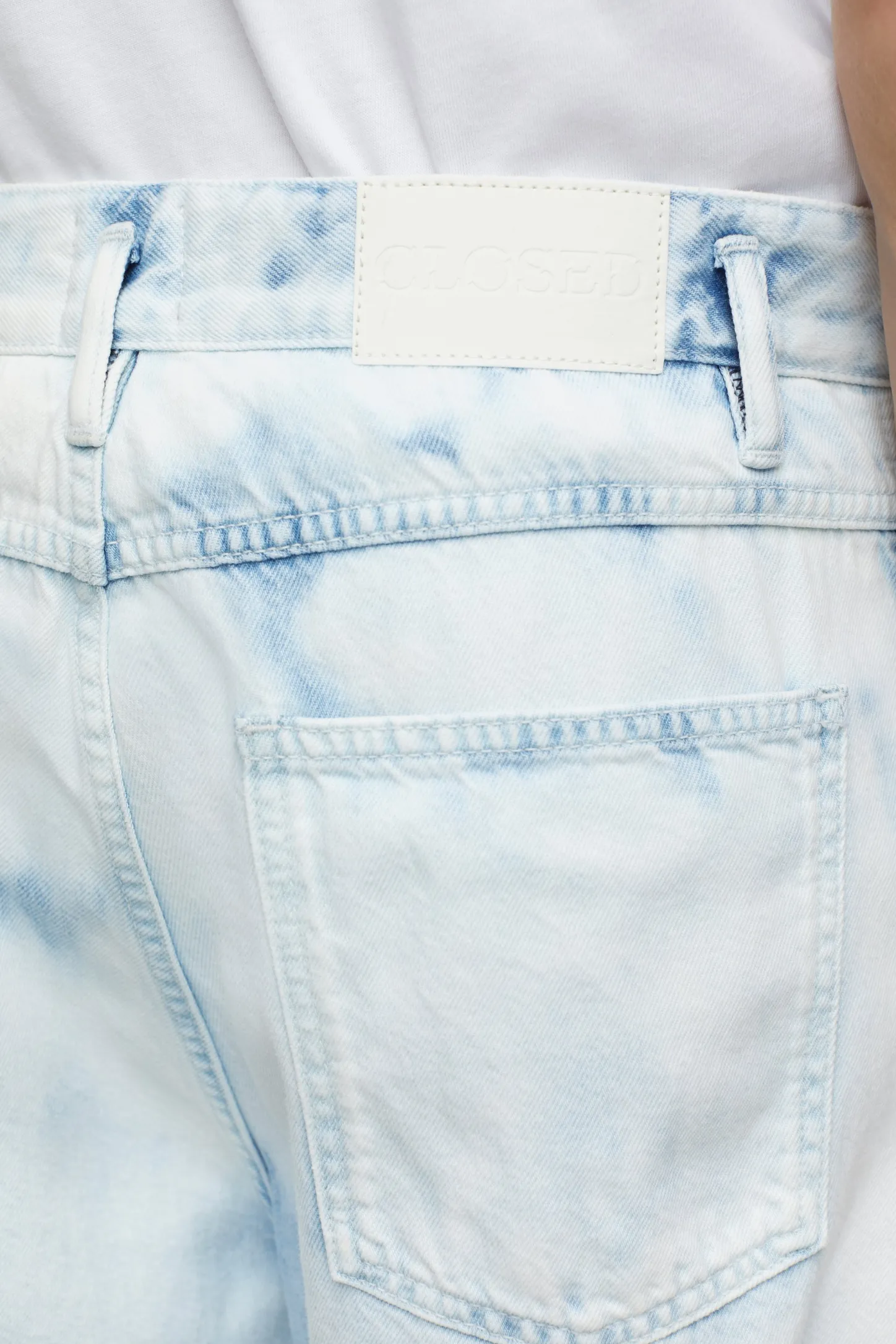 CLOSED Ras>Relaxte Jeans - Stijlnaam X-Treme Loose Lichtblauw