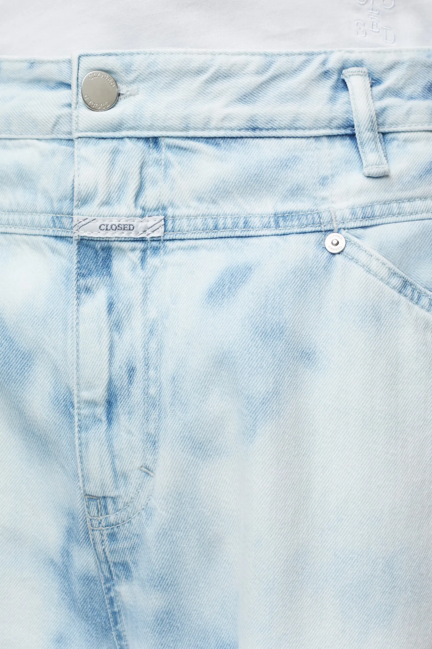 CLOSED Ras>Relaxte Jeans - Stijlnaam X-Treme Loose Lichtblauw