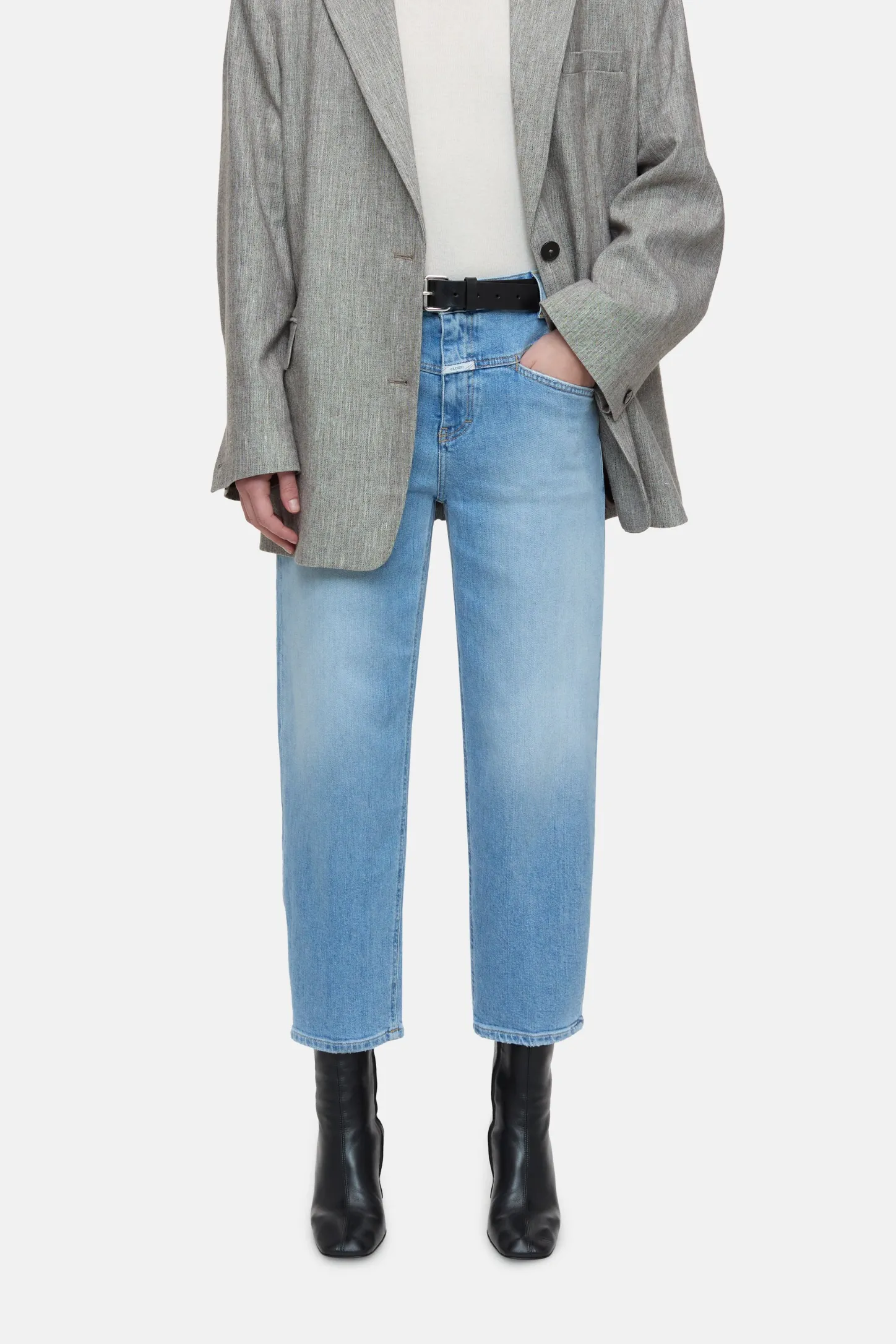 CLOSED Ontspannend>Relaxte Jeans - Stijlnaam Stover-X Lichtblauw