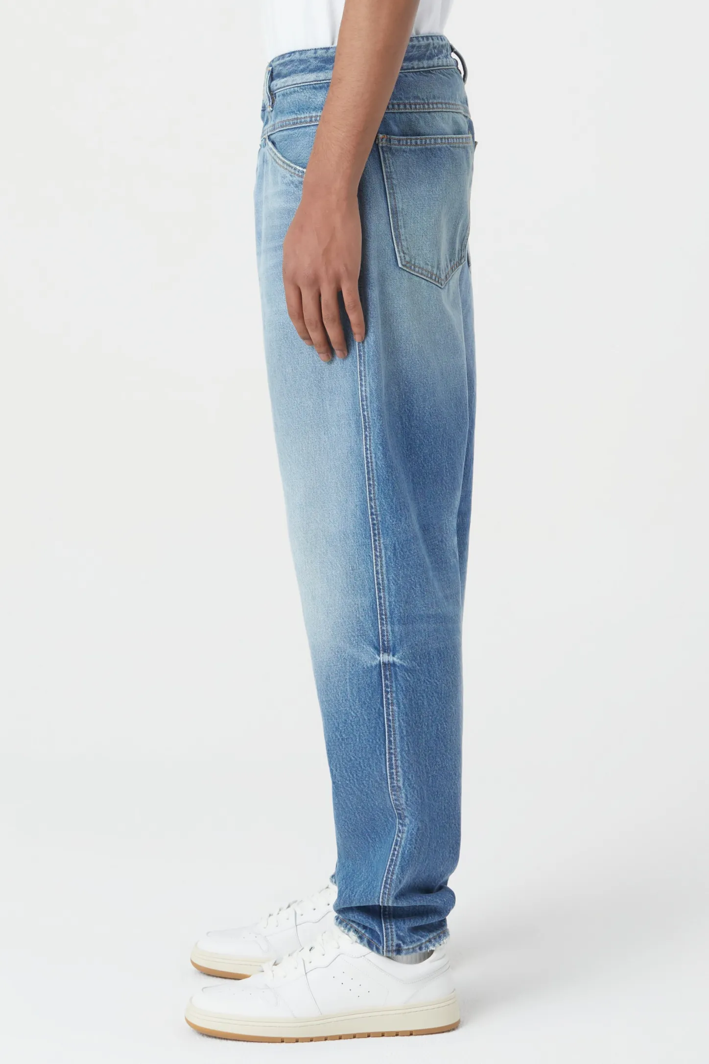 CLOSED X-Pocket-Jeans>Relaxte Jeans - Stijlnaam X-Lent Tapered Midden Blauw