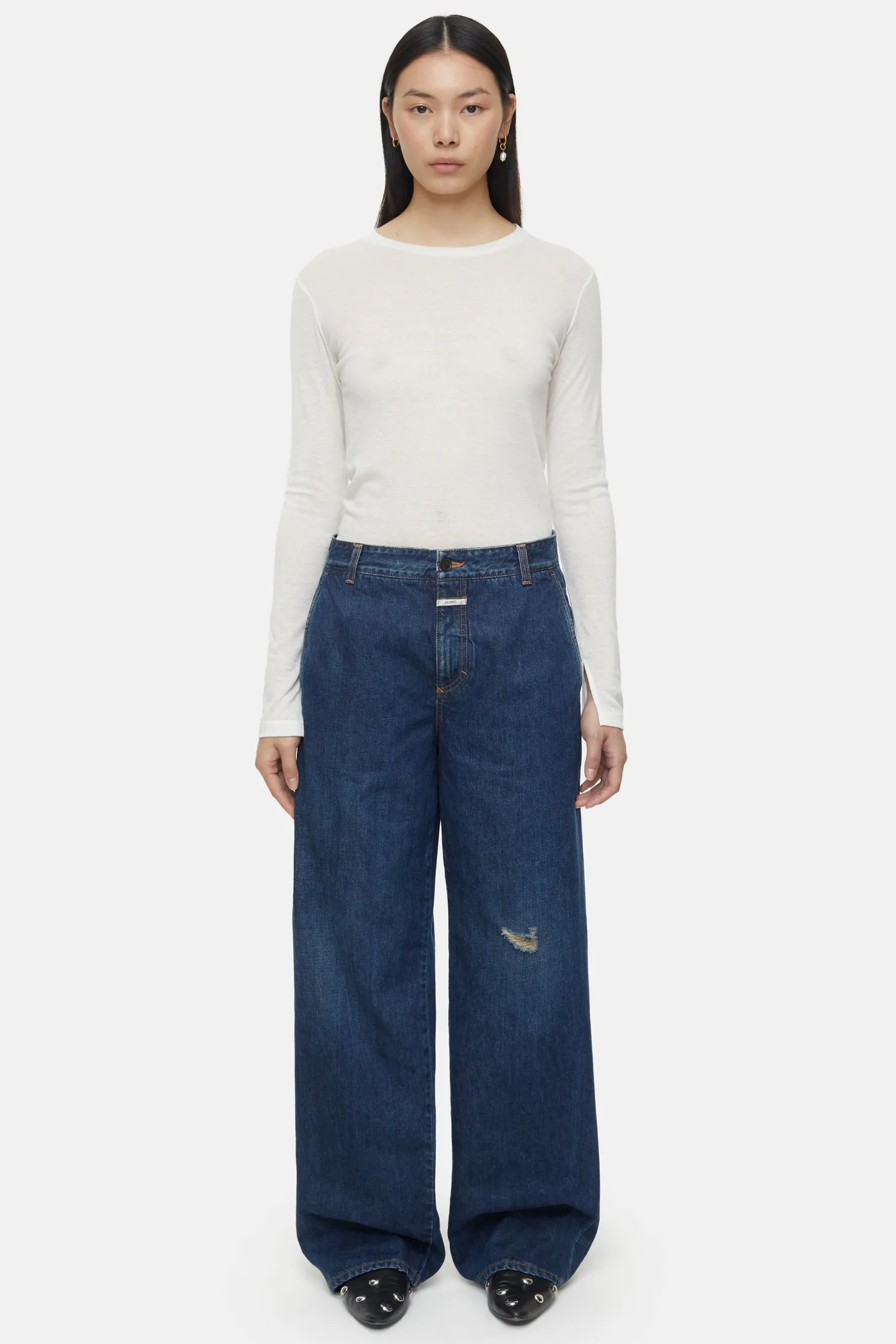 CLOSED Ontspannend>Relaxte Jeans - Stijlnaam Jurdy Donkerblauw