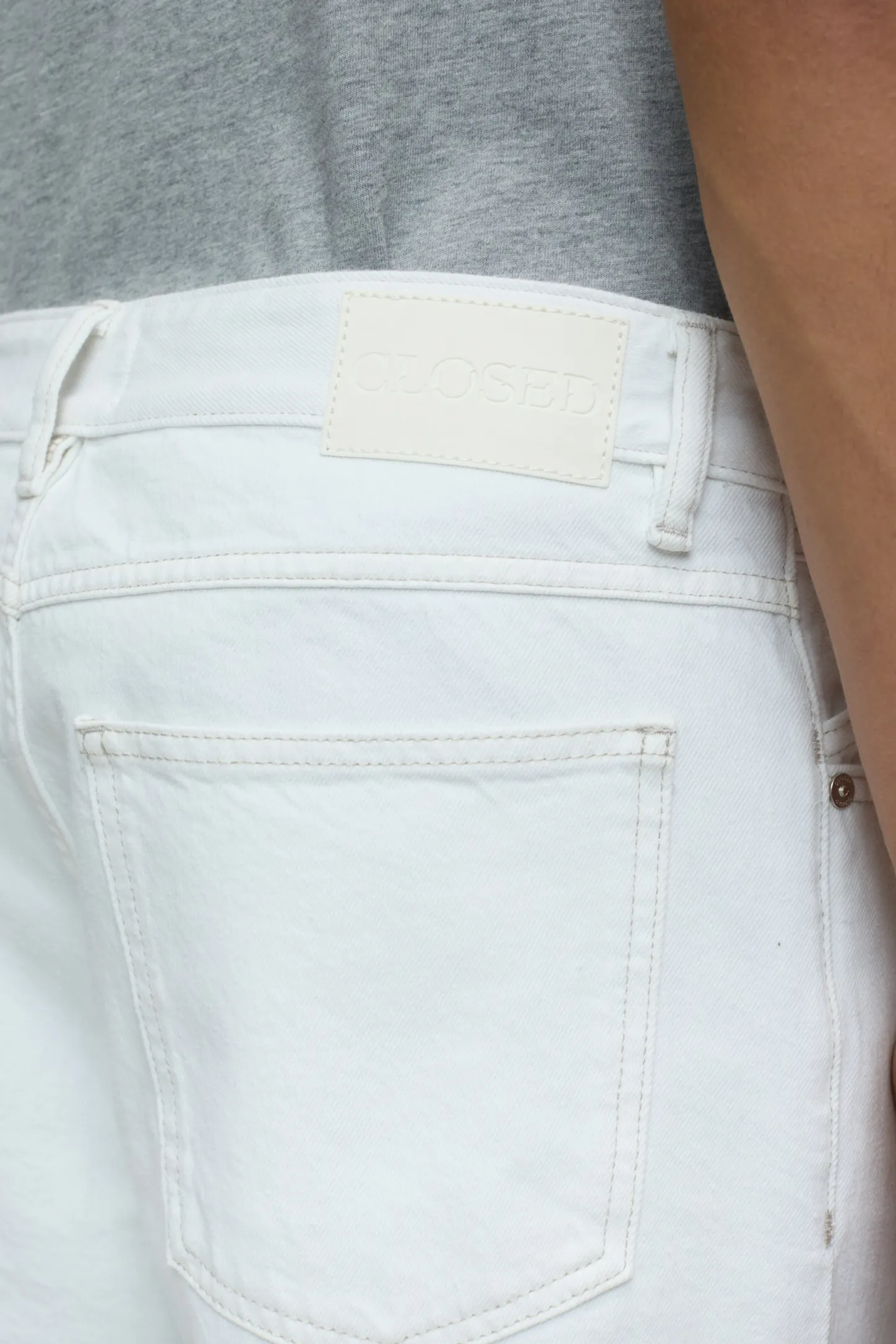 CLOSED Jeans>Relaxte Jeans - Stijlnaam Springdale Relaxed Ivoor