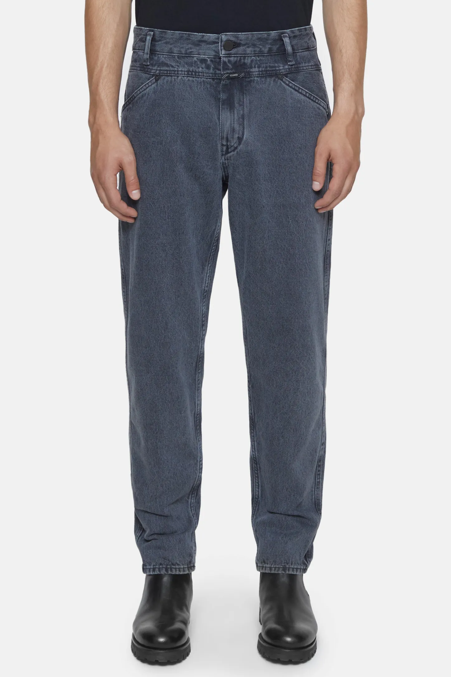 CLOSED X-Pocket-Jeans>Relaxte Jeans - Stijlnaam X-Lent Tapered Zwartzwart
