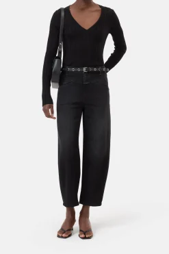 CLOSED Eco-Denim>Relaxte Jeans - Stijlnaam Stover-X Donker Grijs