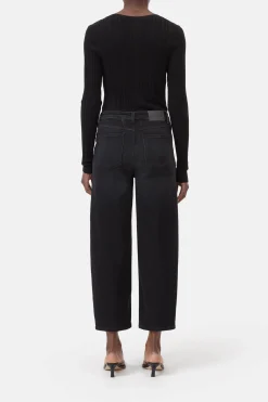 CLOSED Eco-Denim>Relaxte Jeans - Stijlnaam Stover-X Donker Grijs