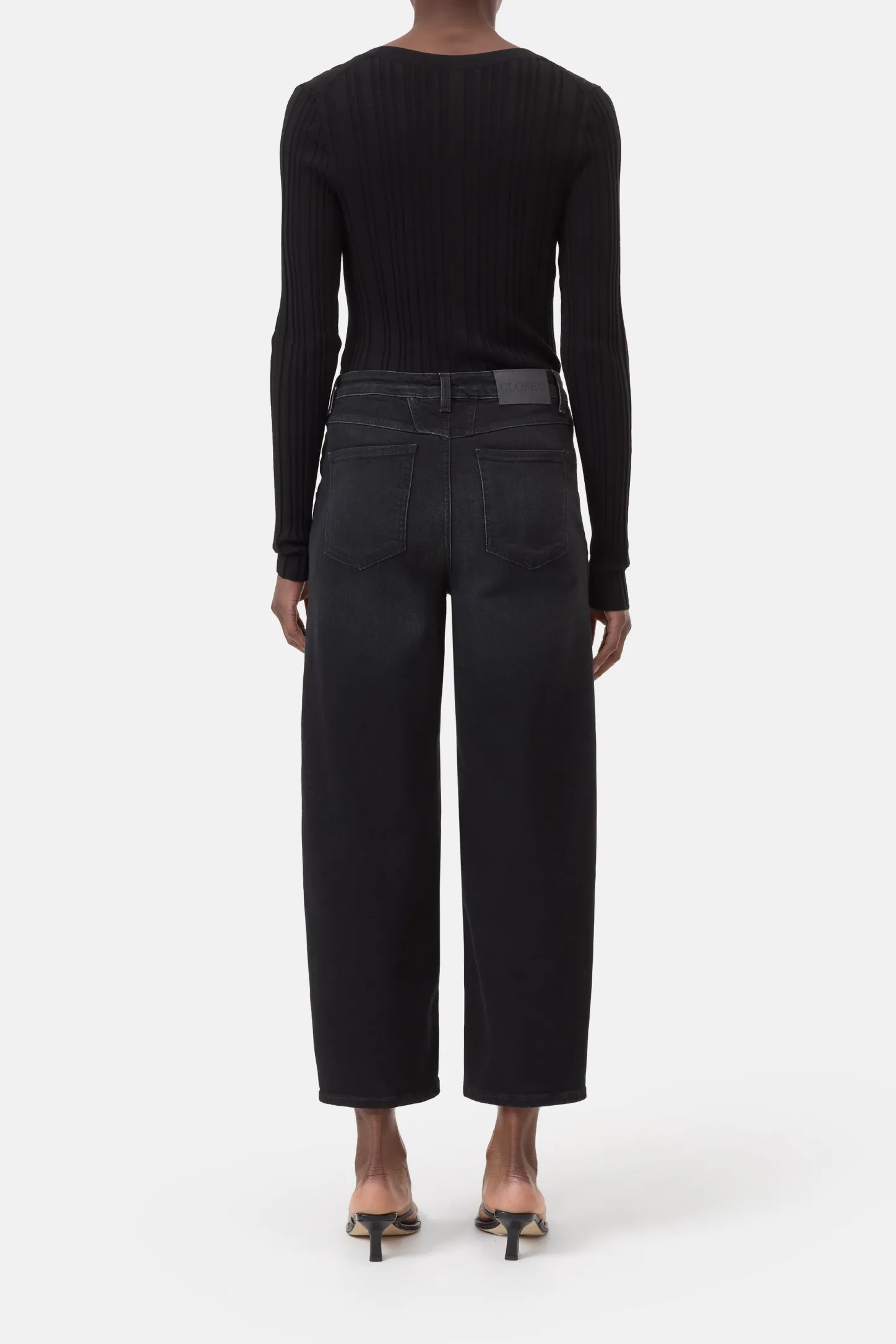 CLOSED Eco-Denim>Relaxte Jeans - Stijlnaam Stover-X Donker Grijs