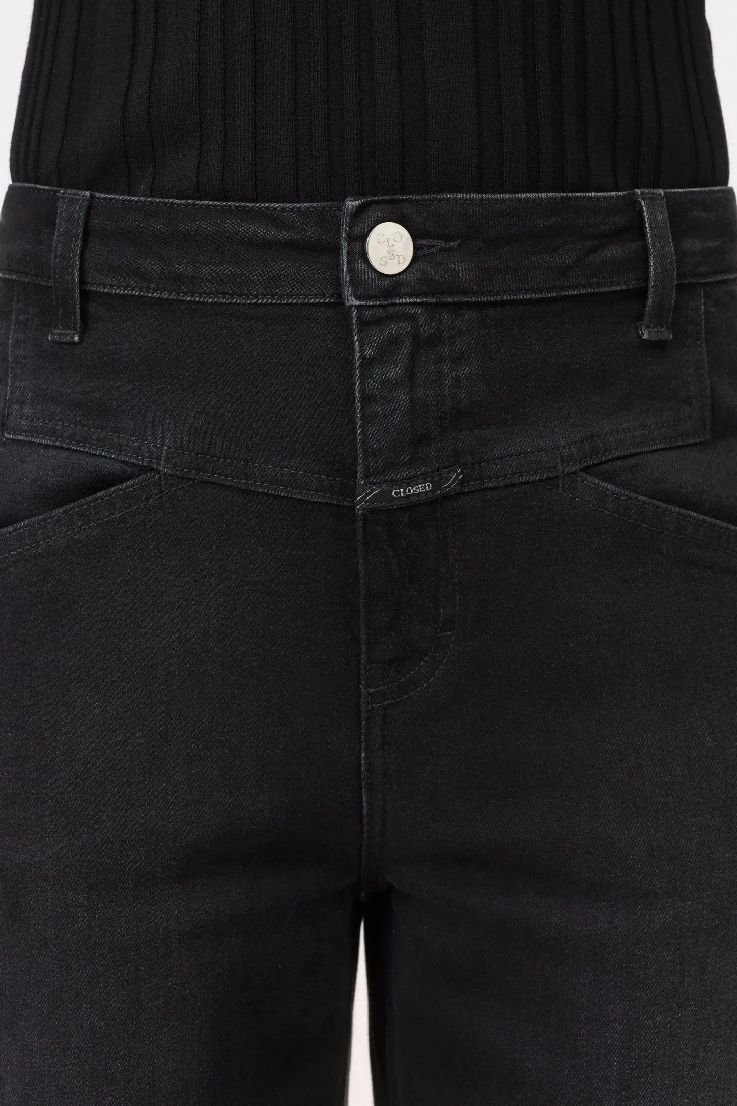 CLOSED Eco-Denim>Relaxte Jeans - Stijlnaam Stover-X Donker Grijs