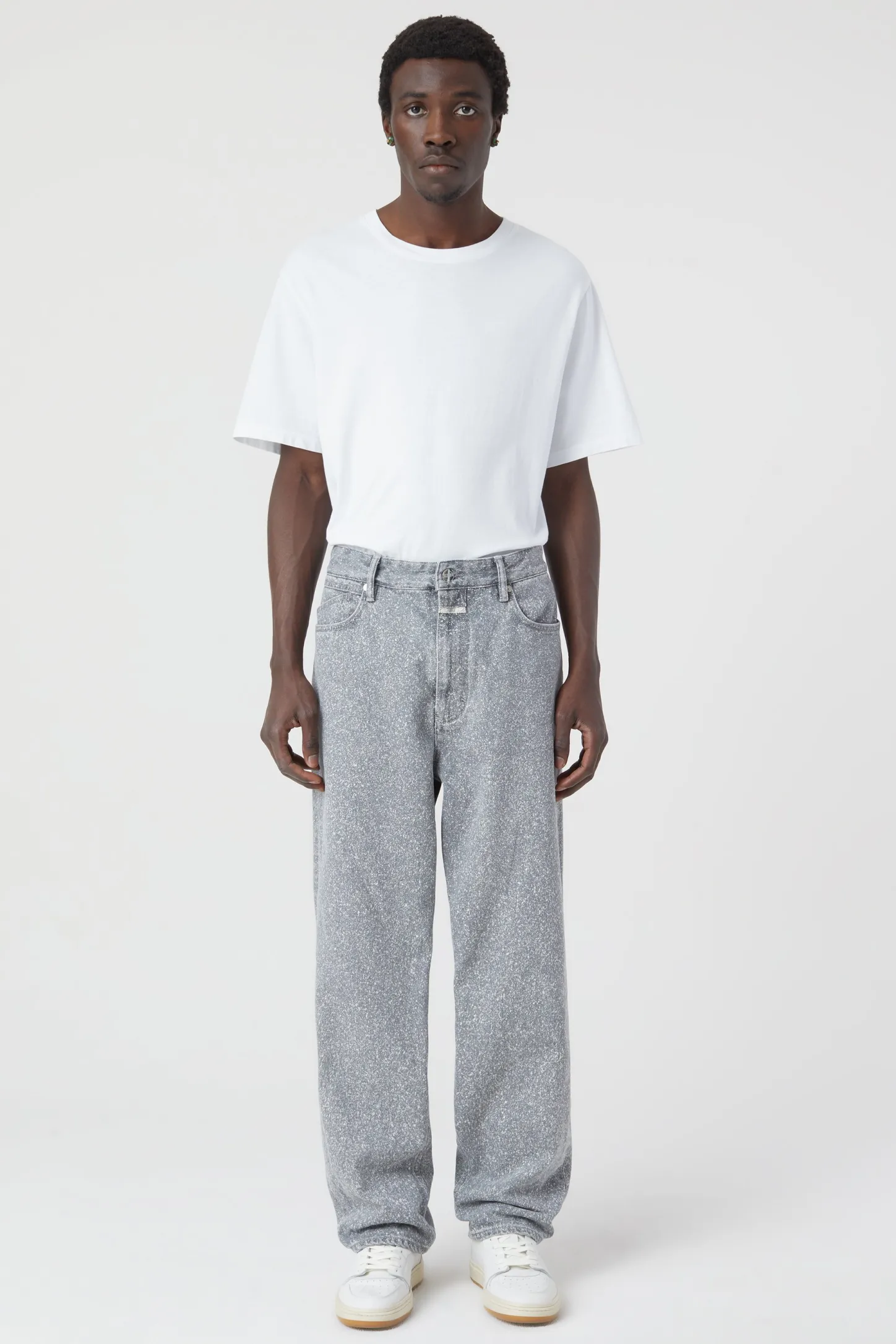 CLOSED Grijze Spijkerbroek>Relaxte Jeans - Stijlnaam Springdale Relaxed Midden Grijs