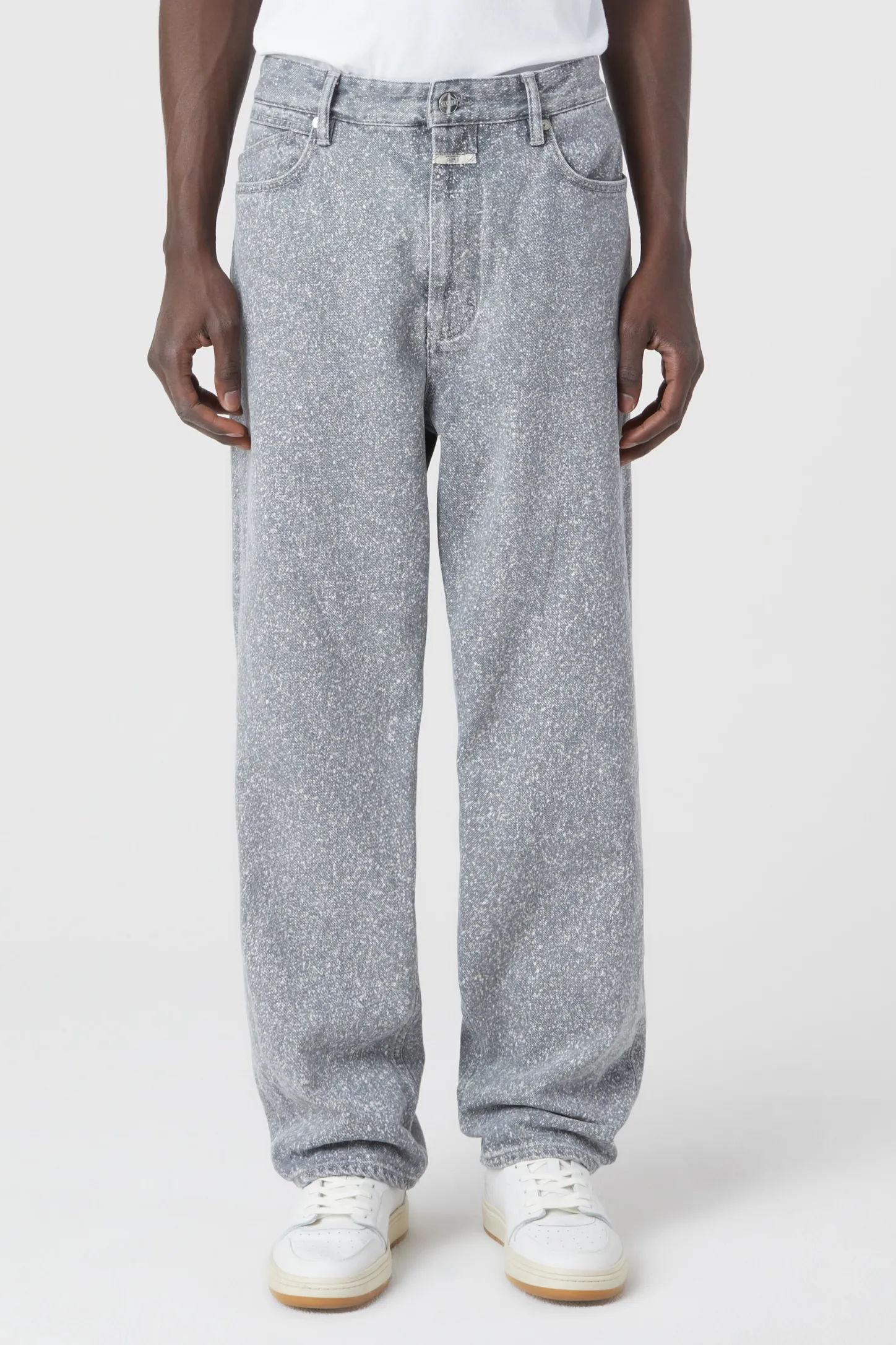CLOSED Grijze Spijkerbroek>Relaxte Jeans - Stijlnaam Springdale Relaxed Midden Grijs