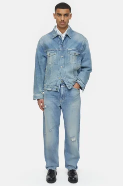 CLOSED Blauwe Spijkerbroek>Relaxte Jeans - Stijlnaam Springdale Relaxed Lichtblauw