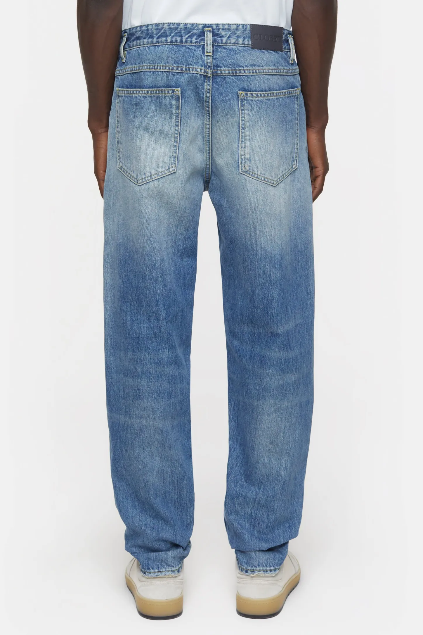 CLOSED Jeans>Relaxte Jeans - Stijlnaam X-Lent Tapered Midden Blauw