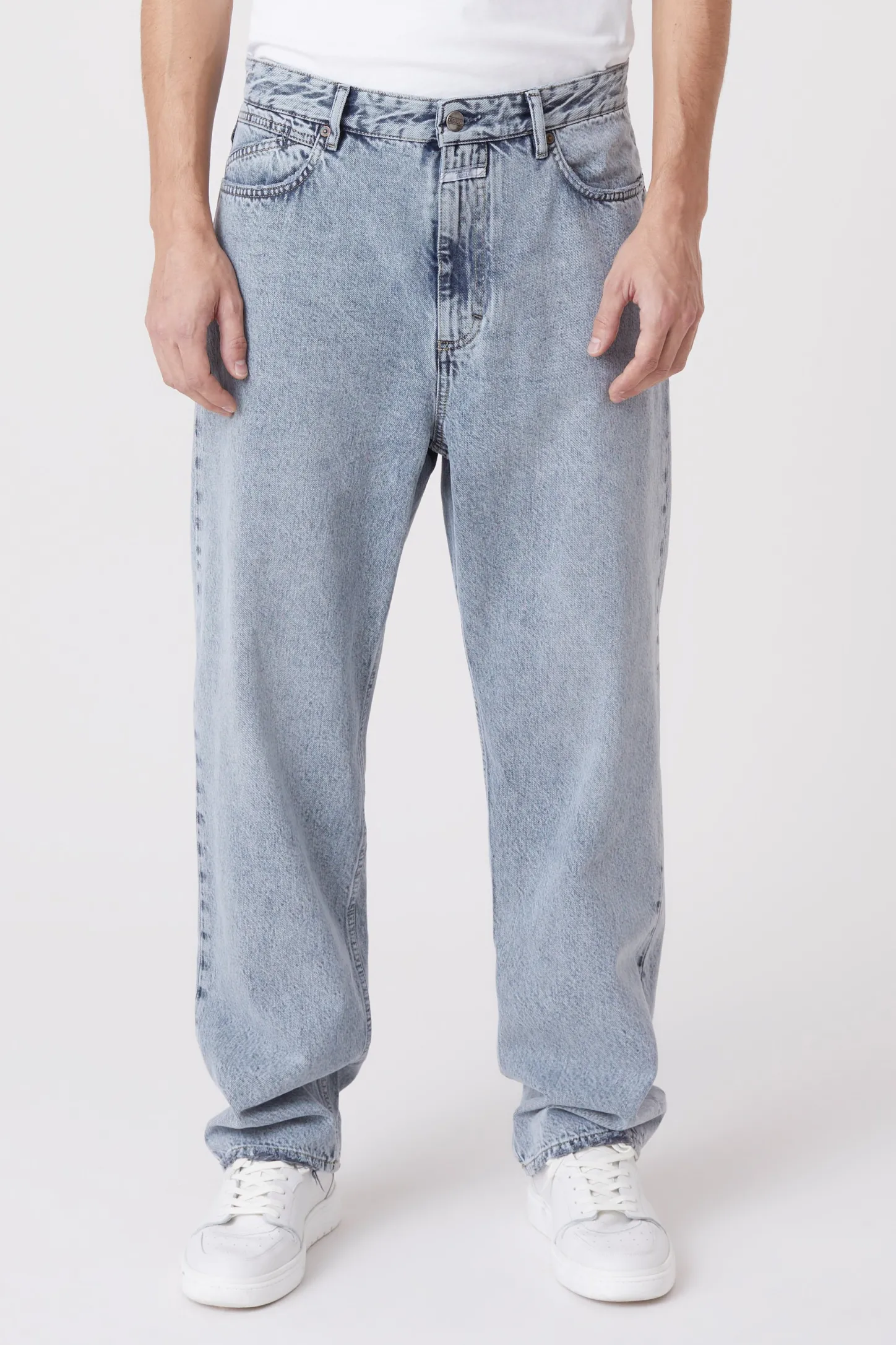 CLOSED 5-Pocketsjeans>Relaxte Jeans - Stijlnaam Springdale Relaxed Lichtblauw