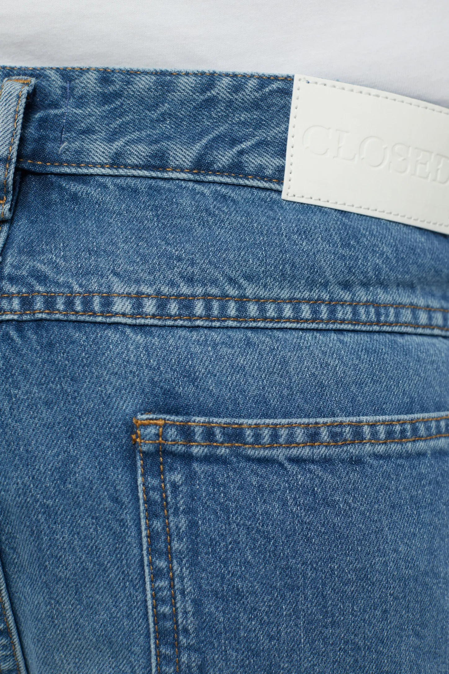CLOSED Ontspannend>Relaxte Jeans - Stijlnaam X-Lent Tapered Midden Blauw