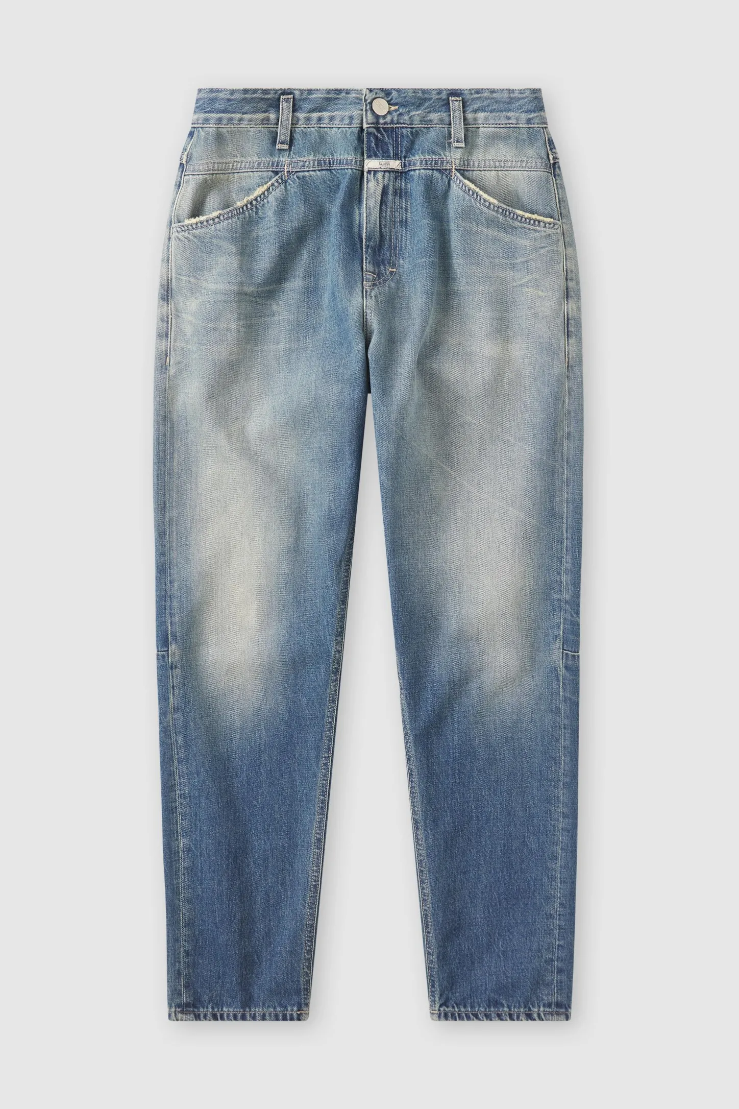 CLOSED Vintage Wasbeurten>Relaxte Jeans - Stijlnaam X-Lent Midden Blauw