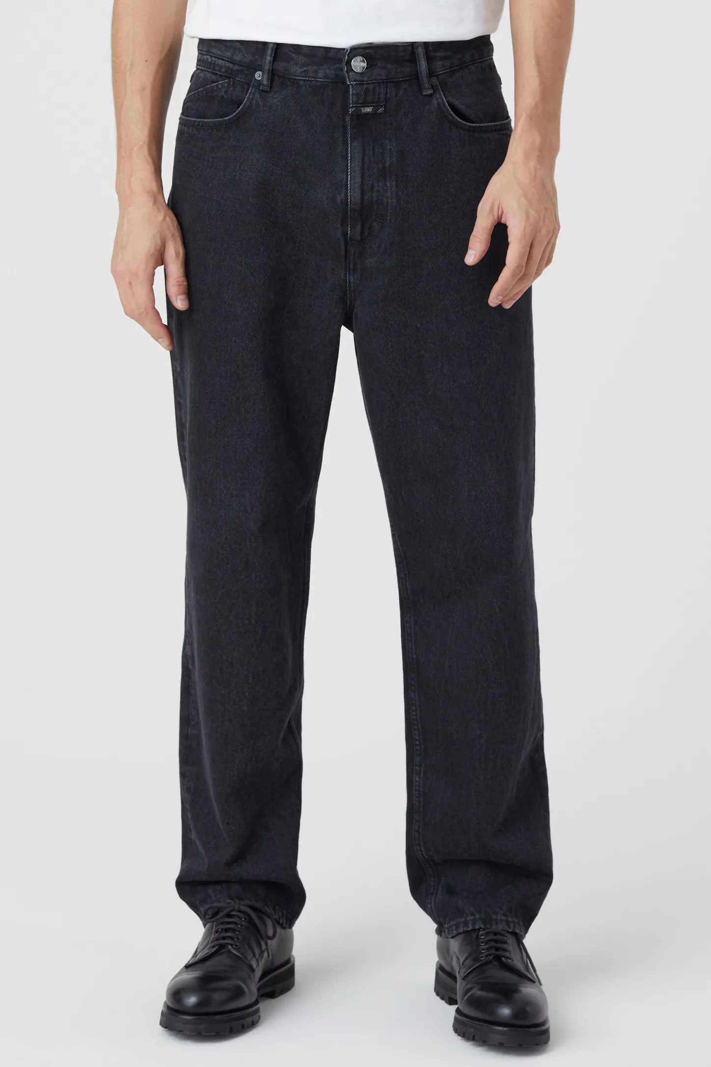 CLOSED 5-Pocketsjeans>Relaxte Jeans - Stijlnaam Springdale Relaxed Zwartzwart