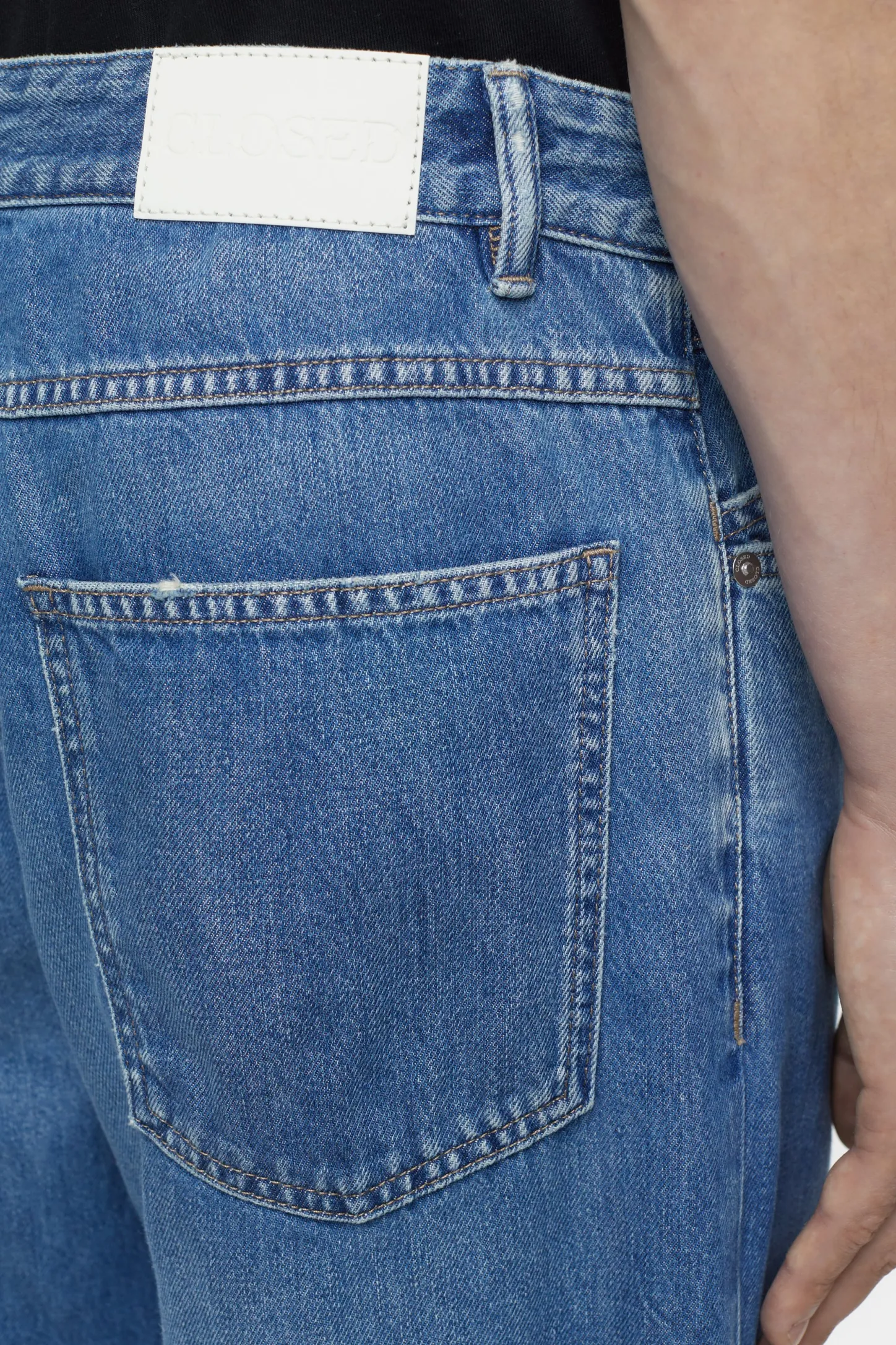 CLOSED Ontspannend>Relaxte Jeans - Stijlnaam Springdale Relaxed Midden Blauw