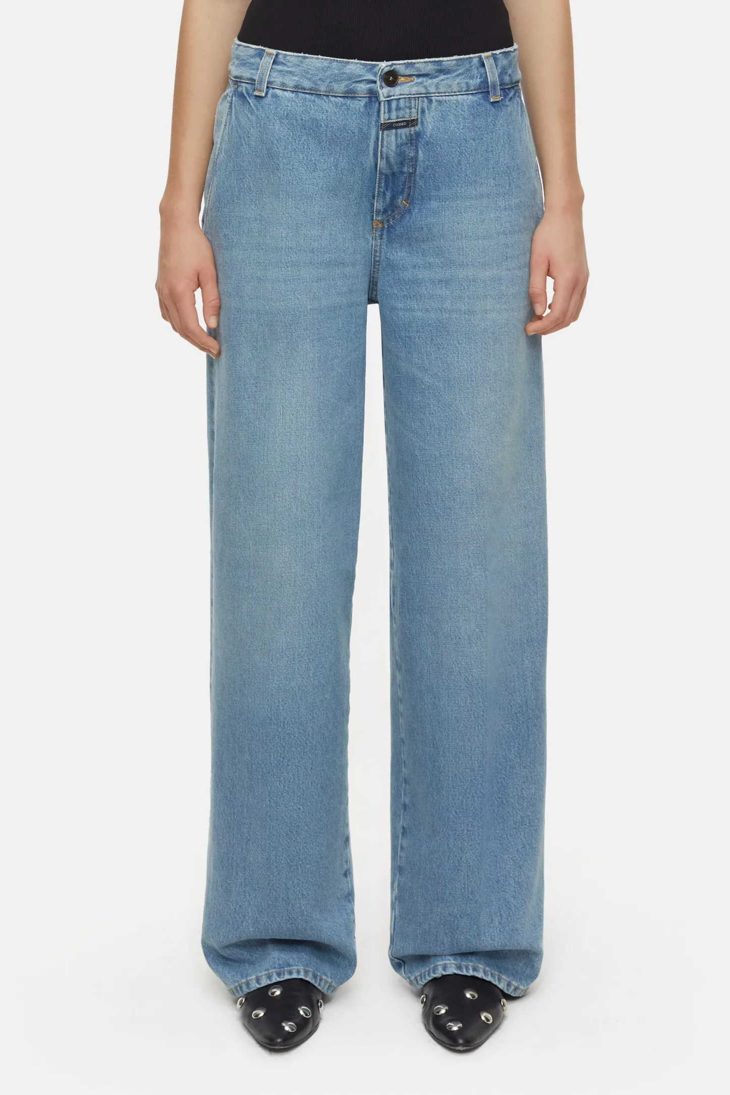 CLOSED Ontspannend>Relaxte Jeans - Stijlnaam Jurdy Midden Blauw
