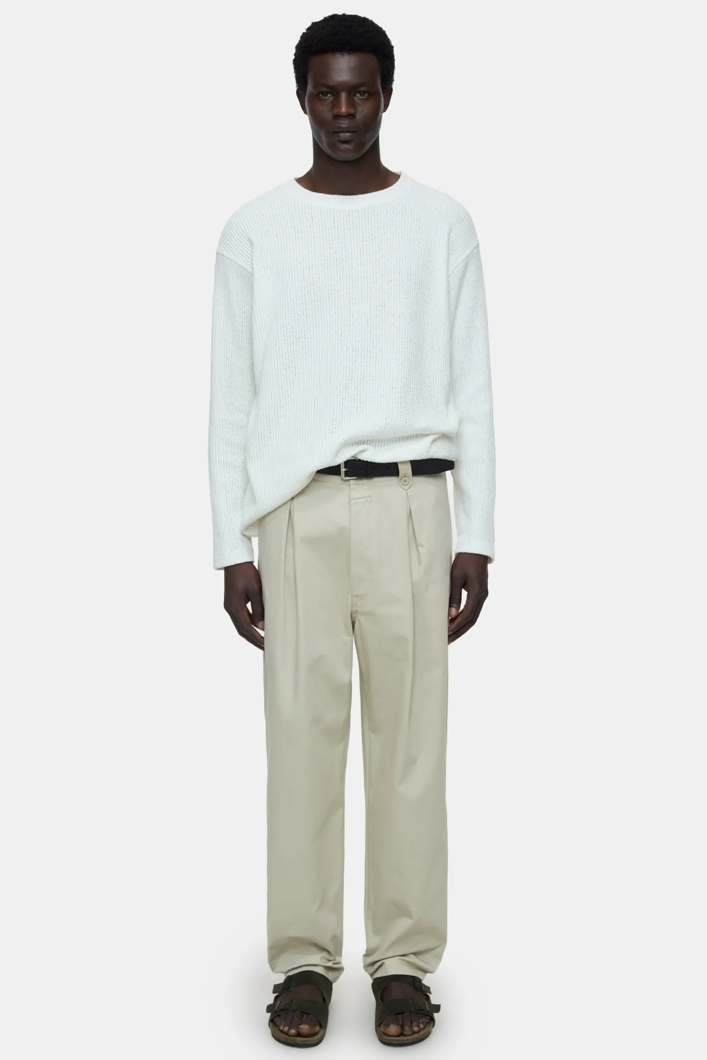 CLOSED T-Shirts>Shirt Met Lange Mouwen Ivoor