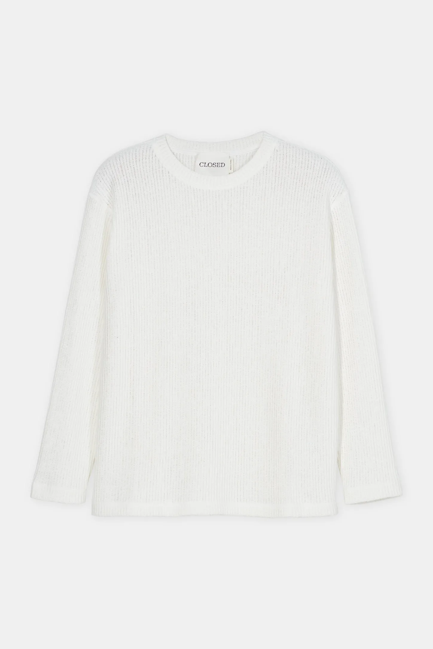 CLOSED T-Shirts>Shirt Met Lange Mouwen Ivoor