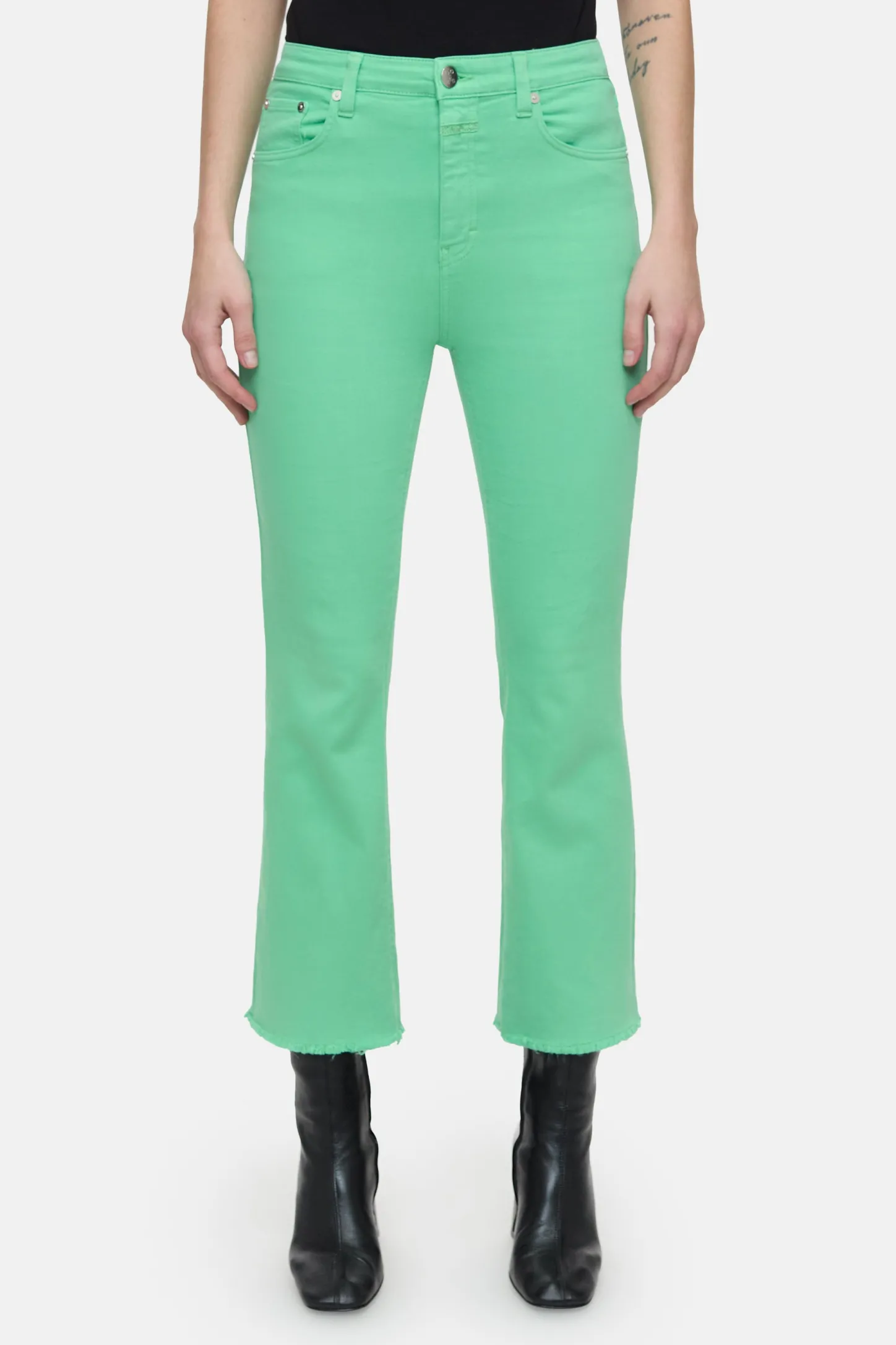 CLOSED Jeans>Skinny Jeans - Stijlnaam Hi-Sun Groene Schop