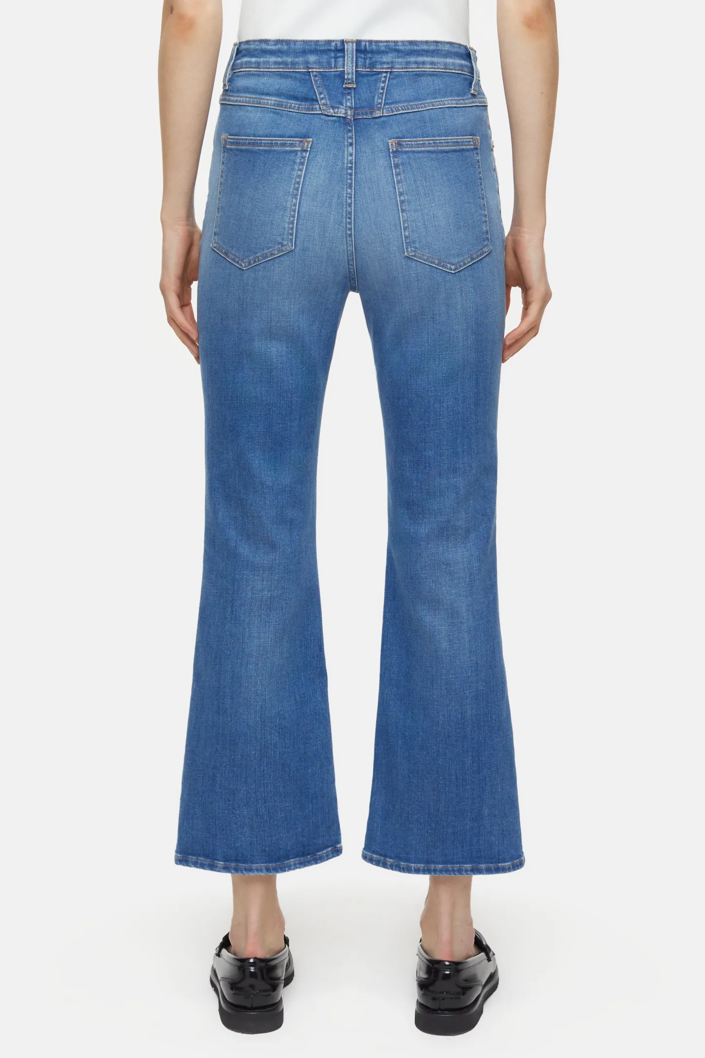 CLOSED Mager>Skinny Jeans - Stijlnaam Hi-Sun Midden Blauw