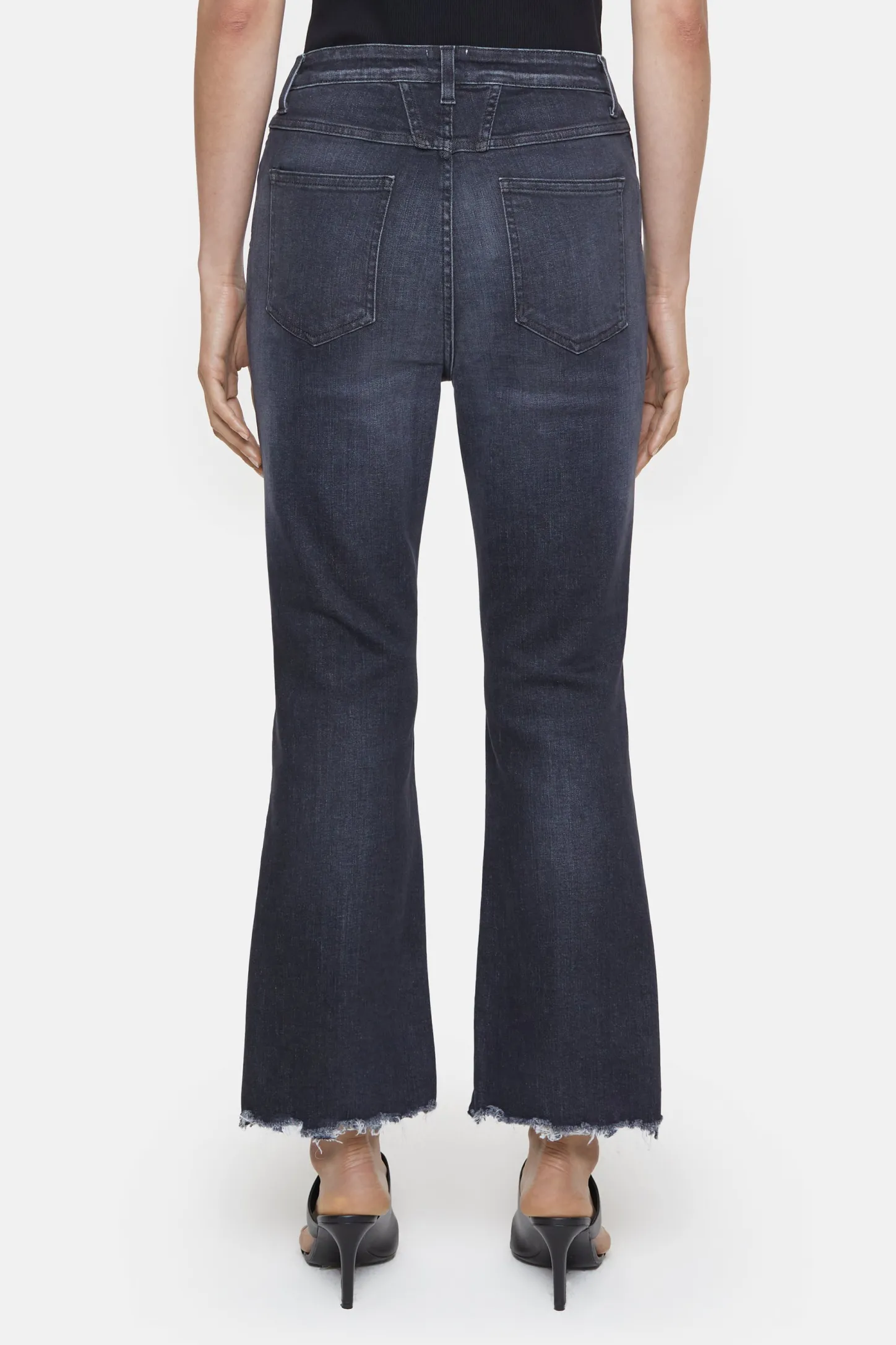 CLOSED Mager>Skinny Jeans - Stijlnaam Hi-Sun Donker Grijs