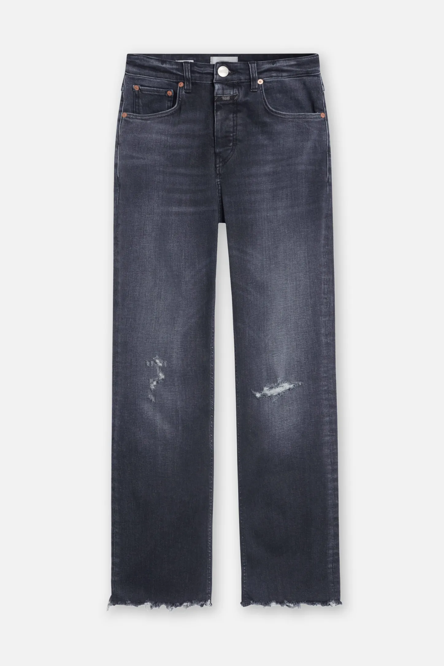 CLOSED Mager>Skinny Jeans - Stijlnaam Hi-Sun Donker Grijs