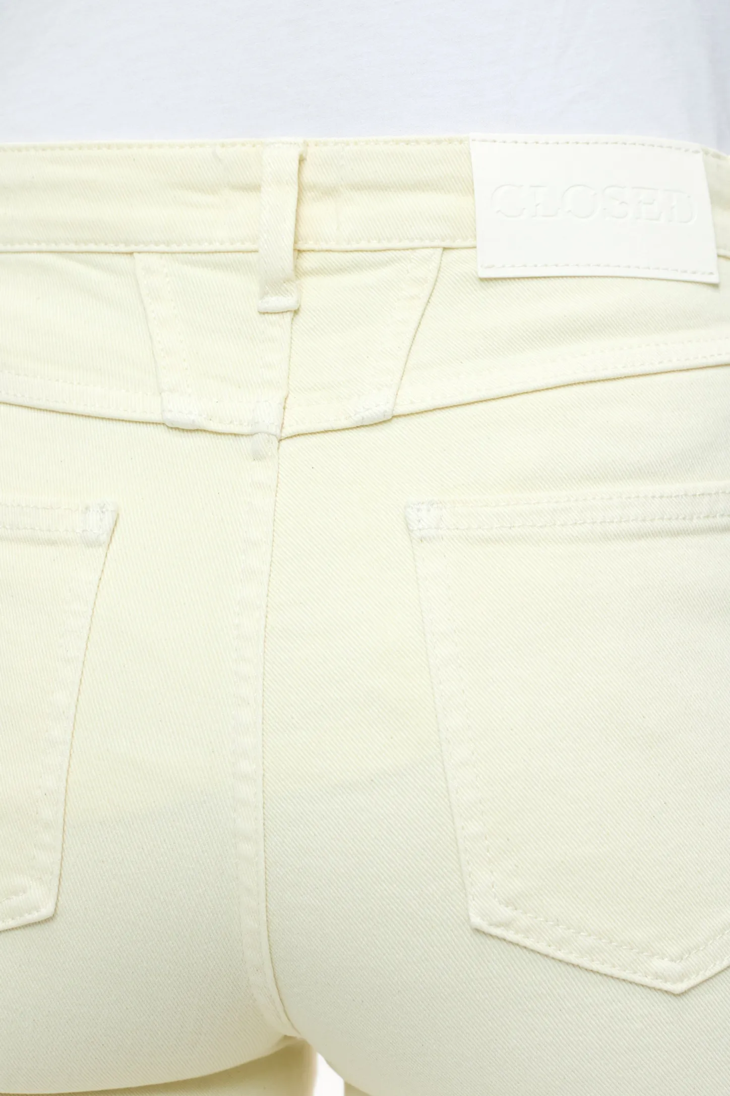 CLOSED Mager>Skinny Jeans - Stijlnaam Hi-Sun Vanille