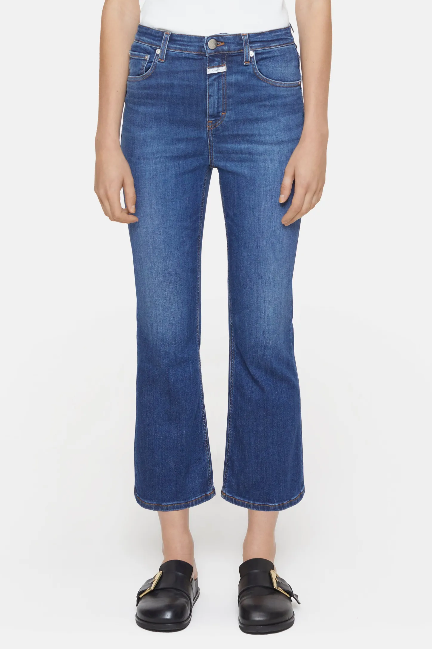 CLOSED Mager>Skinny Jeans - Stijlnaam Hi-Sun Donkerblauw