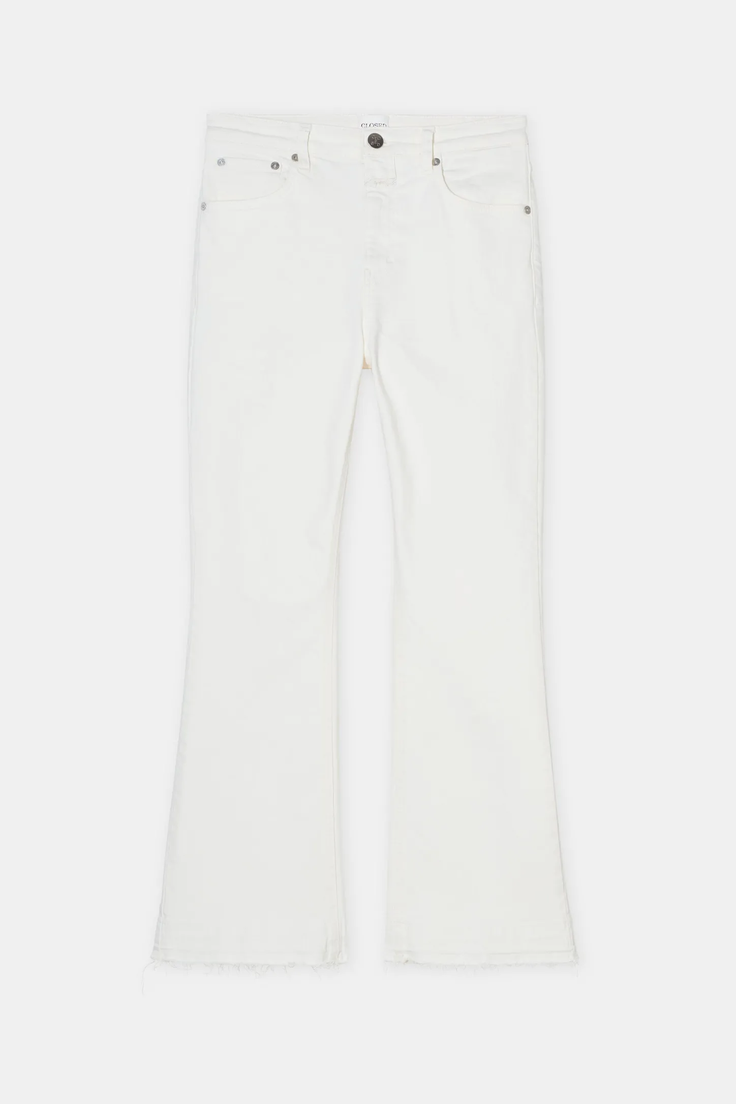 CLOSED Mager>Skinny Jeans - Stijlnaam Hi-Sun Ivoor