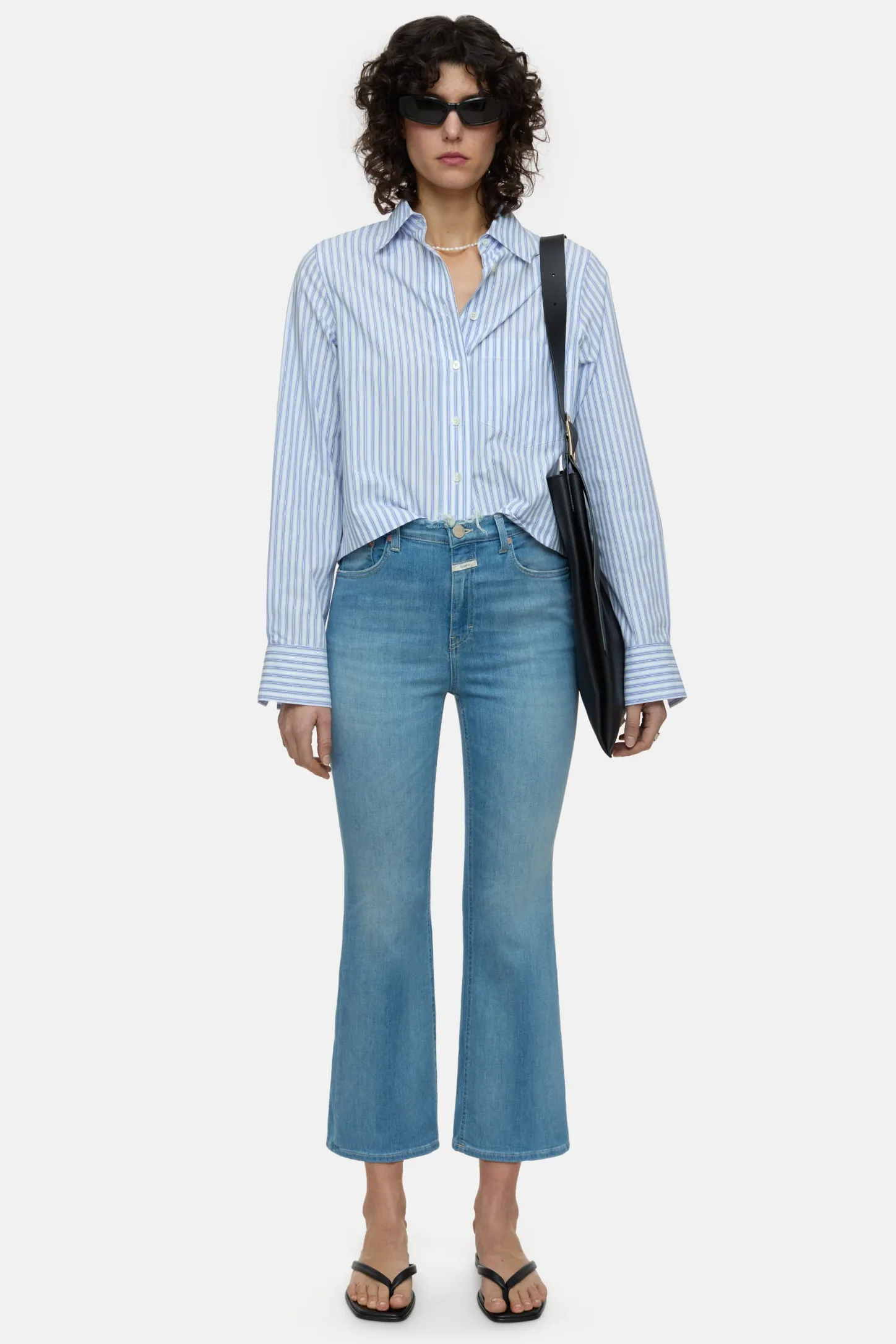 CLOSED Eco-Denim>Skinny Jeans - Stijlnaam Hi-Sun Midden Blauw