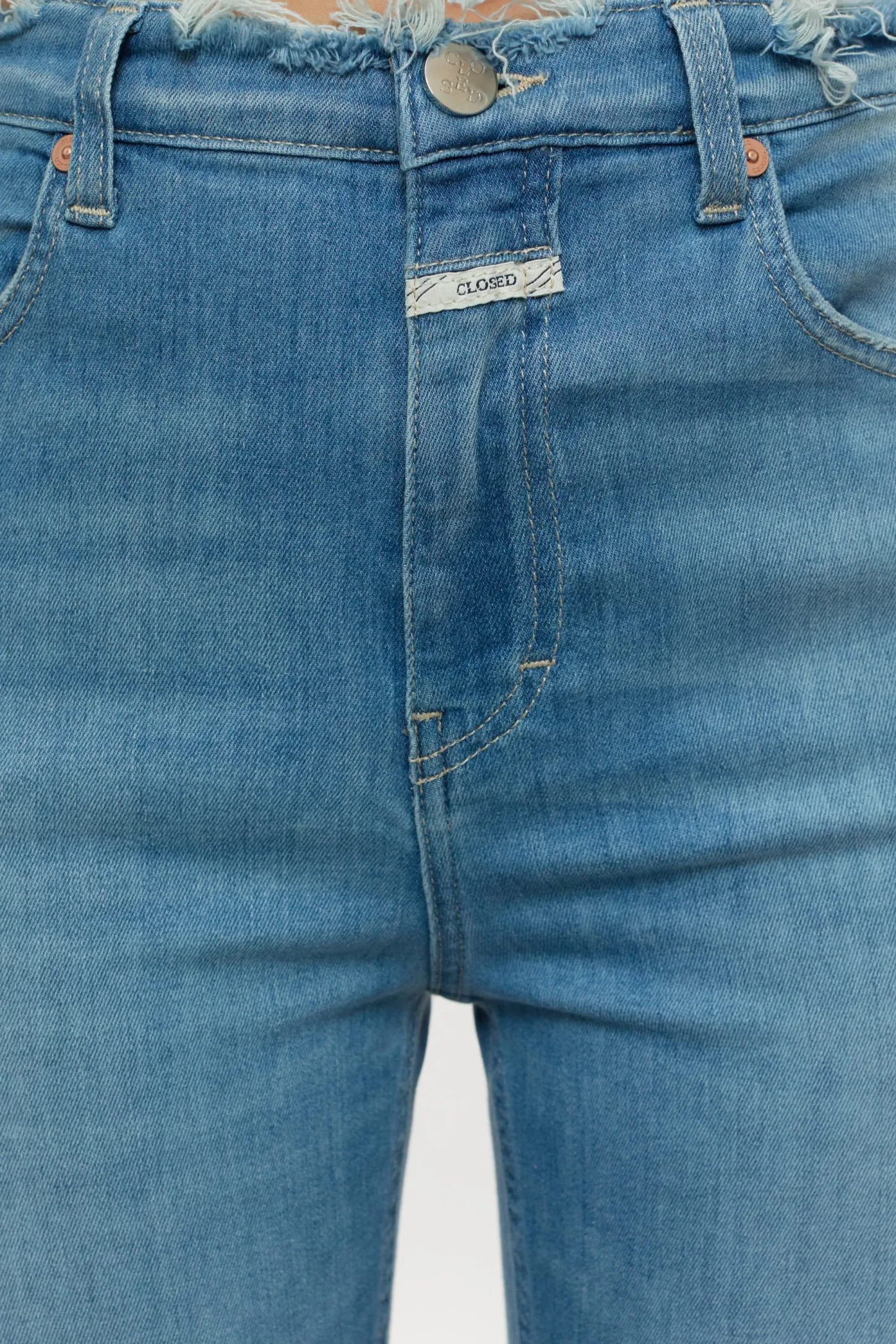 CLOSED Eco-Denim>Skinny Jeans - Stijlnaam Hi-Sun Midden Blauw