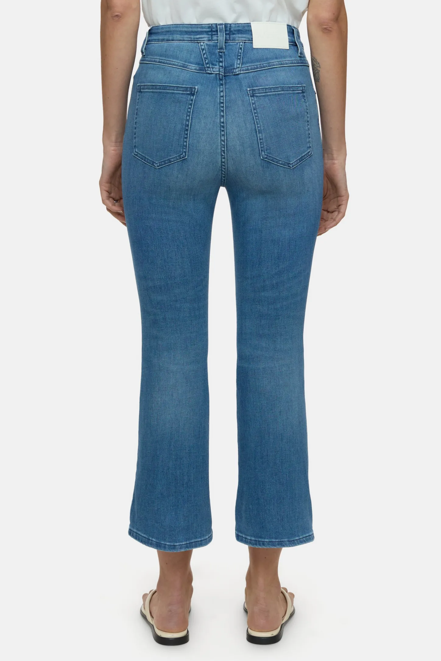 CLOSED Eco-Denim>Skinny Jeans - Stijlnaam Hi-Sun Midden Blauw