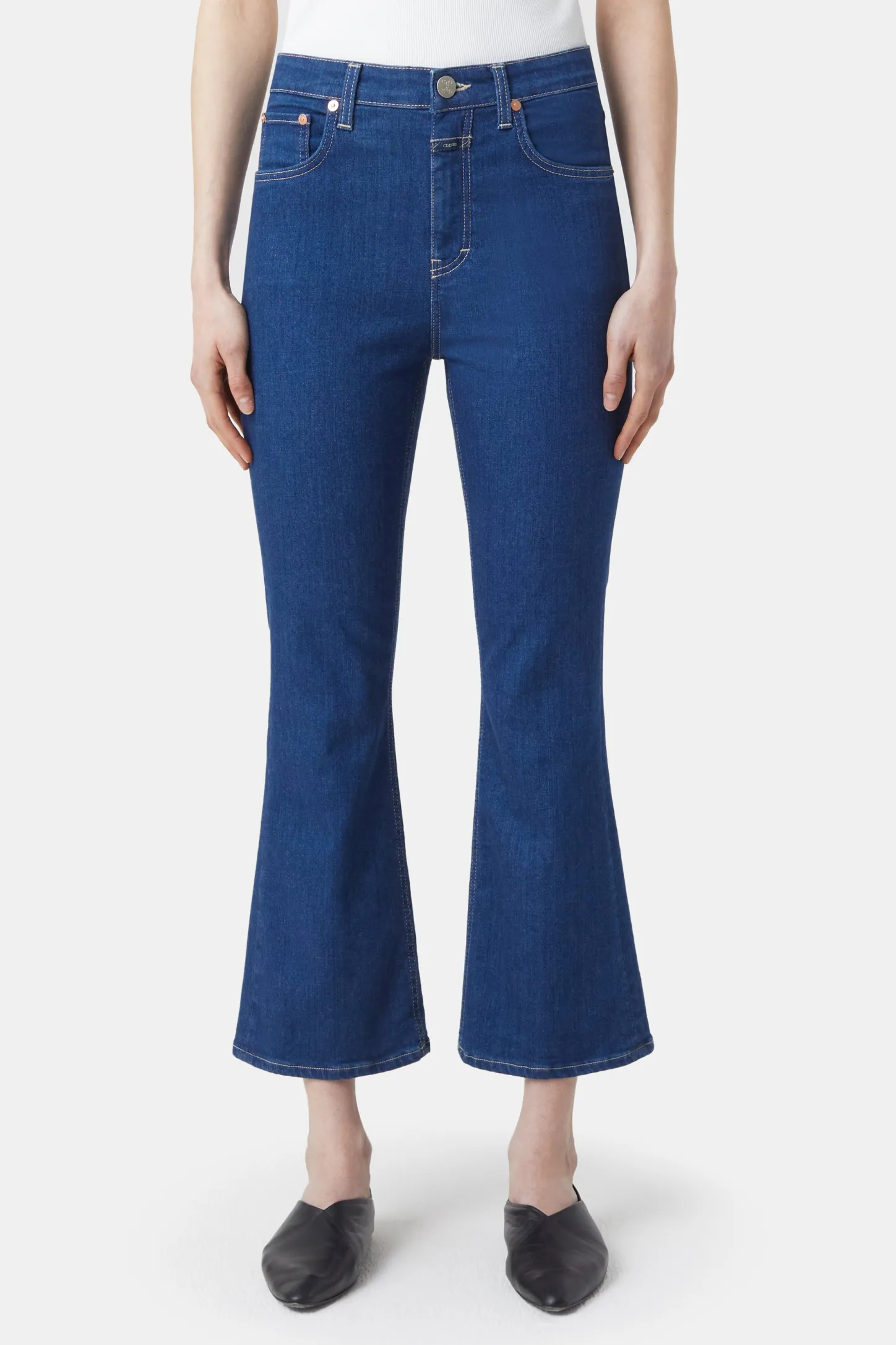 CLOSED Mager>Skinny Jeans - Stijlnaam Hi-Sun Donkerblauw