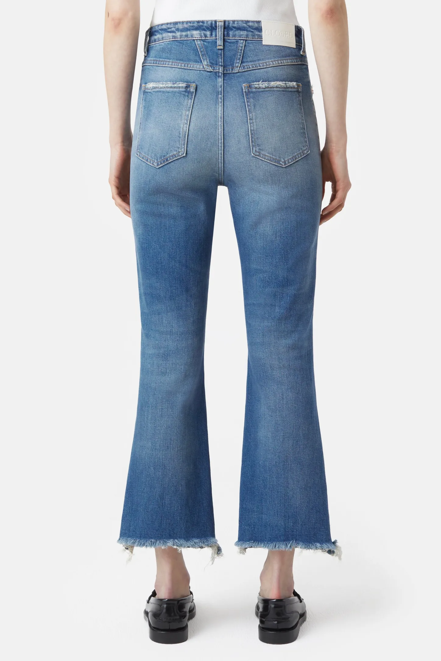 CLOSED Mager>Skinny Jeans - Stijlnaam Hi-Sun Midden Blauw